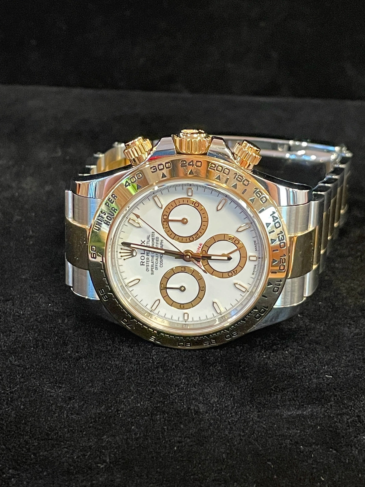 2024 Rolex Daytona 126503 White Dial TT 18kt Oyster With Papers 40mm