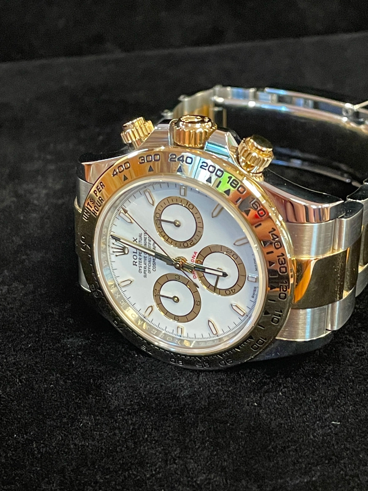 2024 Rolex Daytona 126503 White Dial TT 18kt Oyster With Papers 40mm