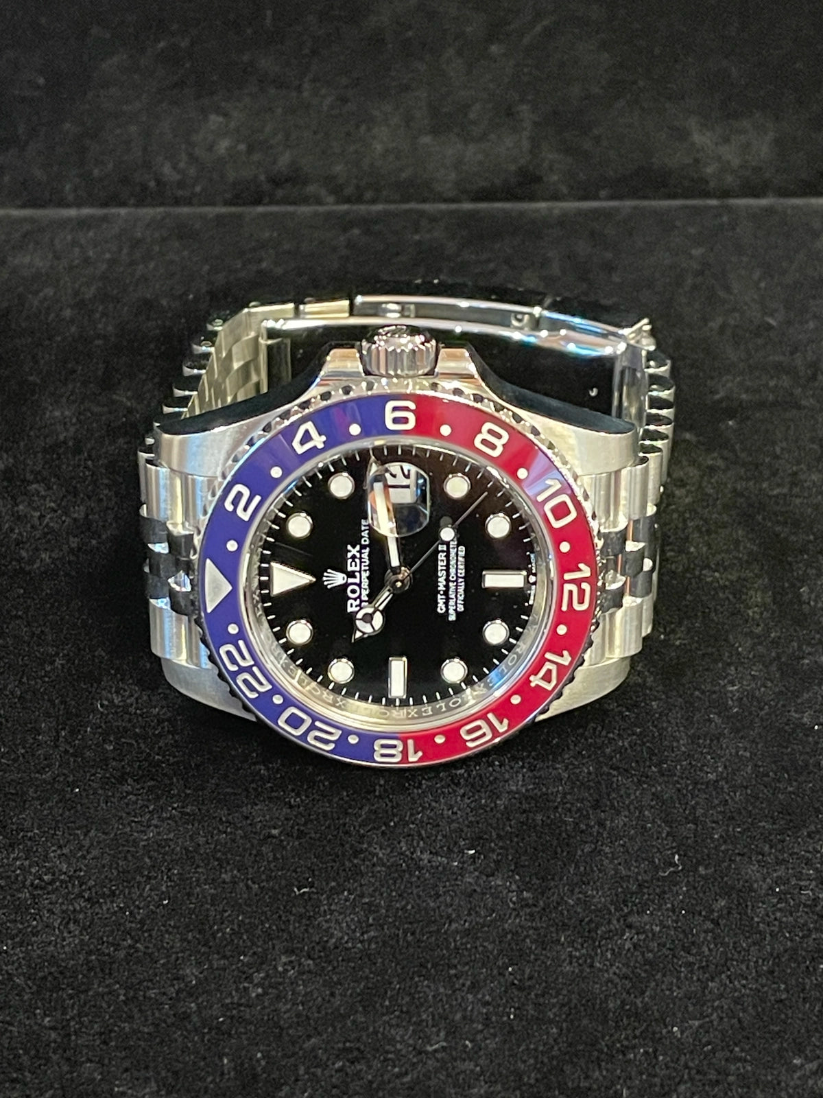 2021 Rolex Pepsi GMT-Master 126710BLRO Black Dial SS Jubilee With Papers 40mm