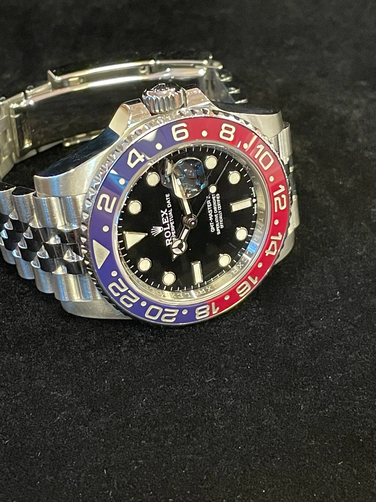 2021 Rolex Pepsi GMT-Master 126710BLRO Black Dial SS Jubilee With Papers 40mm