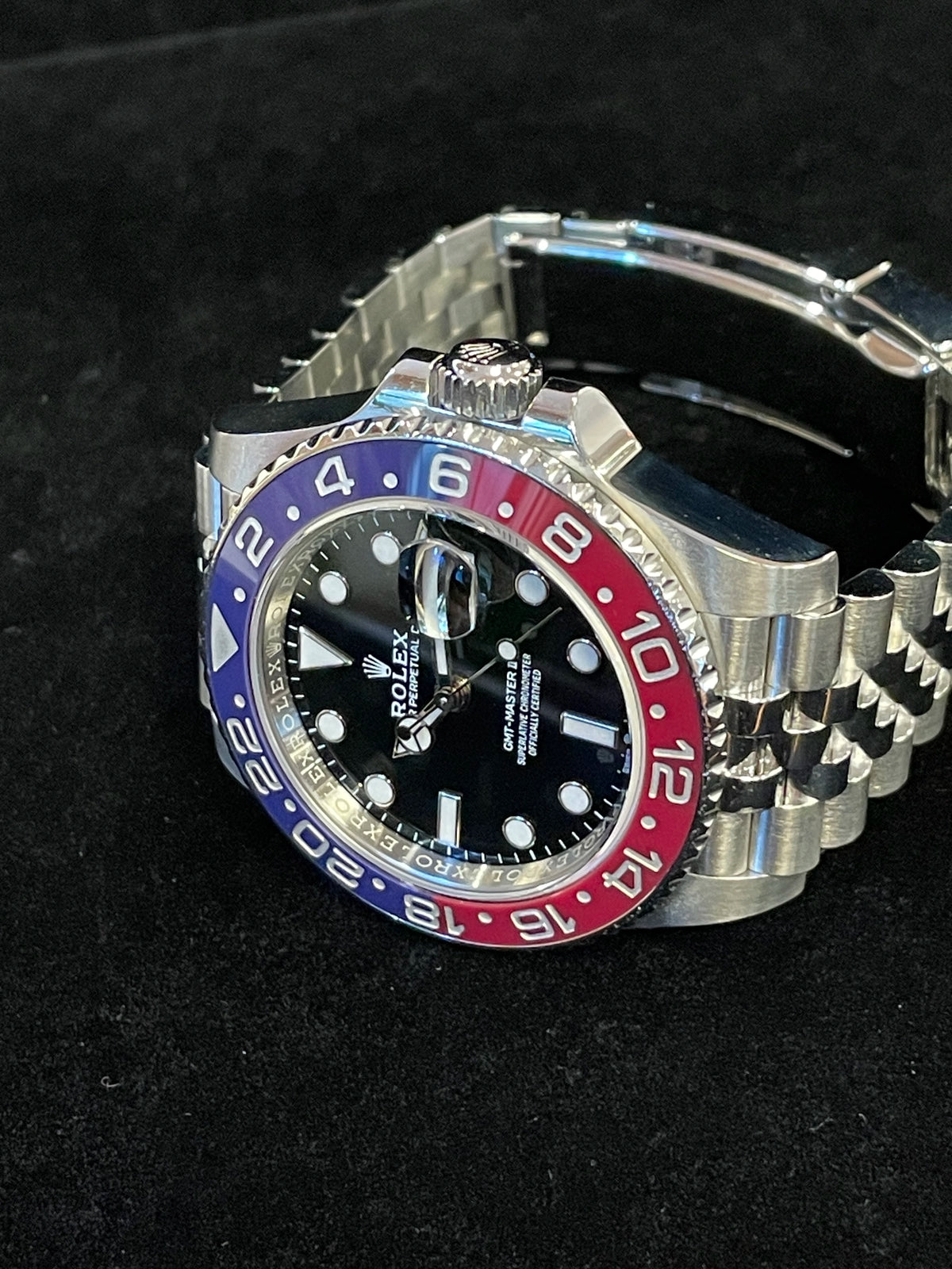 2021 Rolex Pepsi GMT-Master 126710BLRO Black Dial SS Jubilee With Papers 40mm