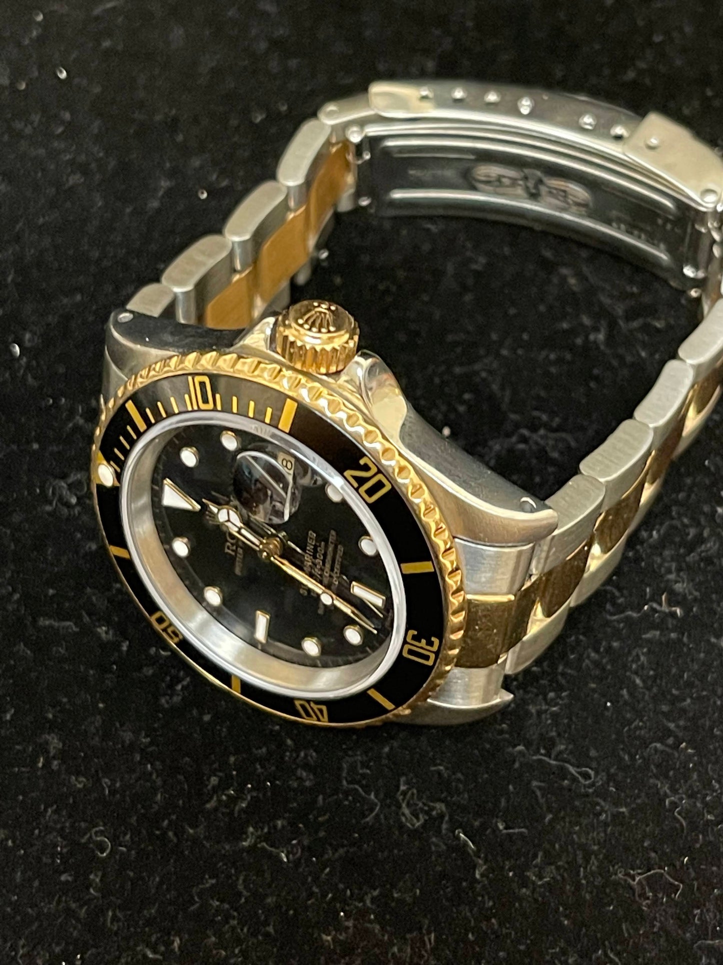 1990 Rolex Submariner 16613 Black Dial TT Oyster No Papers 40mm