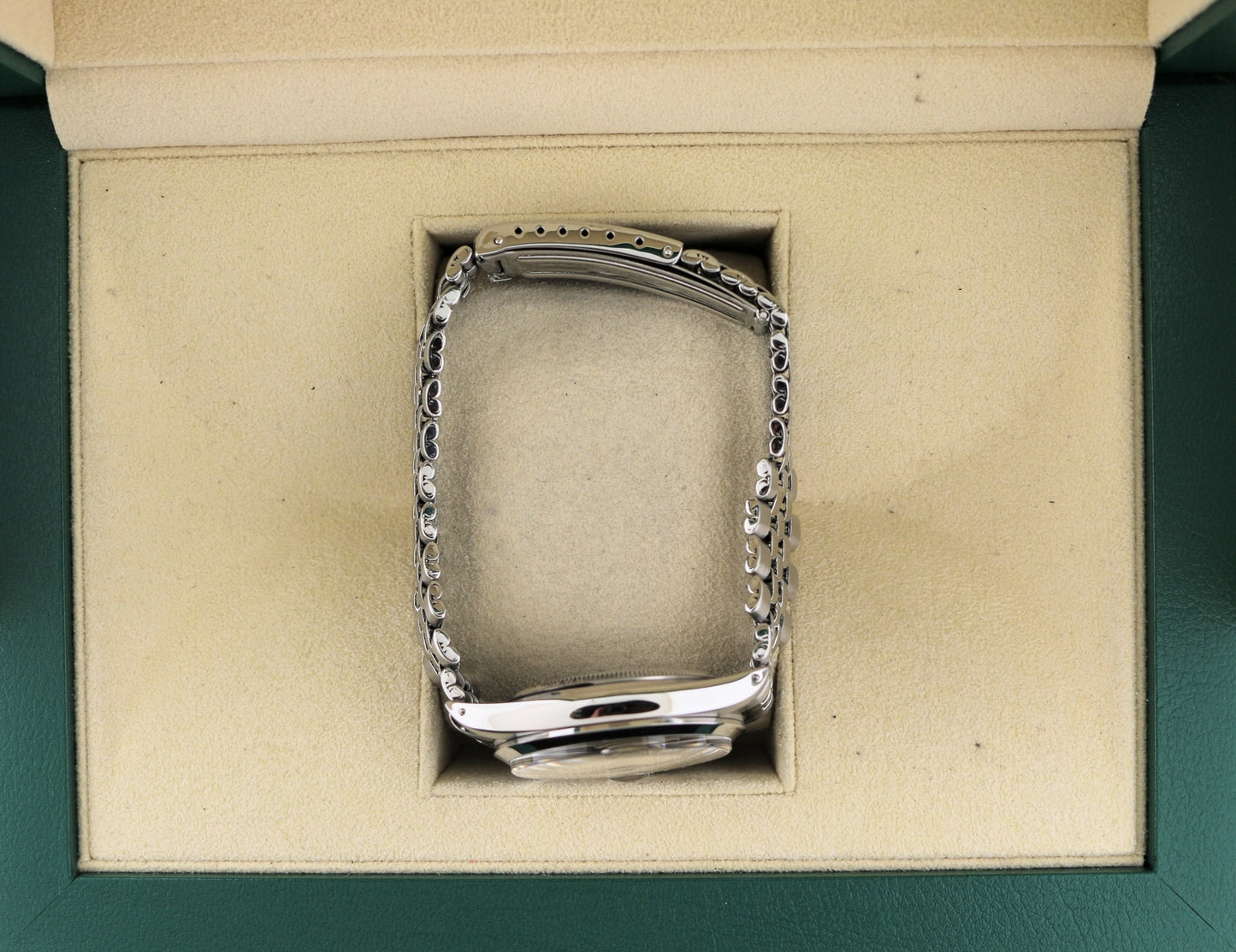 Rolex Datejust 1600 Silver Dial SS Folded Jubilee No Papers 36mm
