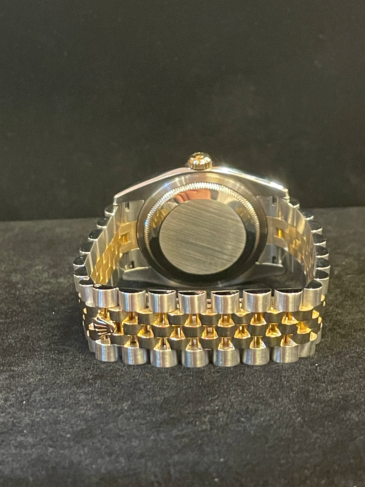 2008 Rolex Datejust 116233 Black Diamond Dial TT Jubilee No Papers 36mm