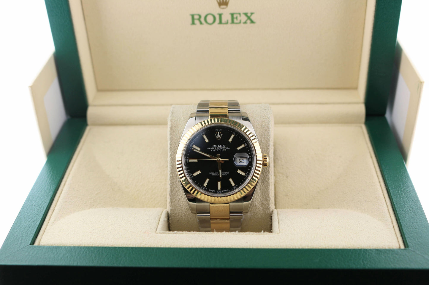 2018 Rolex Datejust 126333 Black Dial TT Oyster No Papers 41mm