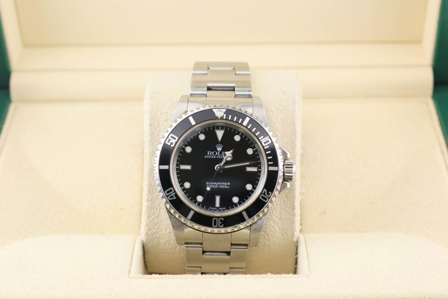 2000 Rolex Submariner No Date 14060 Black Dial SS Oyster No Papers 40mm