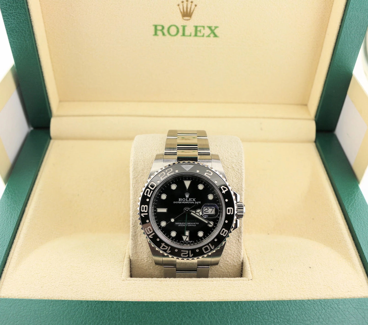 2017 Rolex GMT-Master II 116710 Black Dial SS Oyster No Papers 40mm