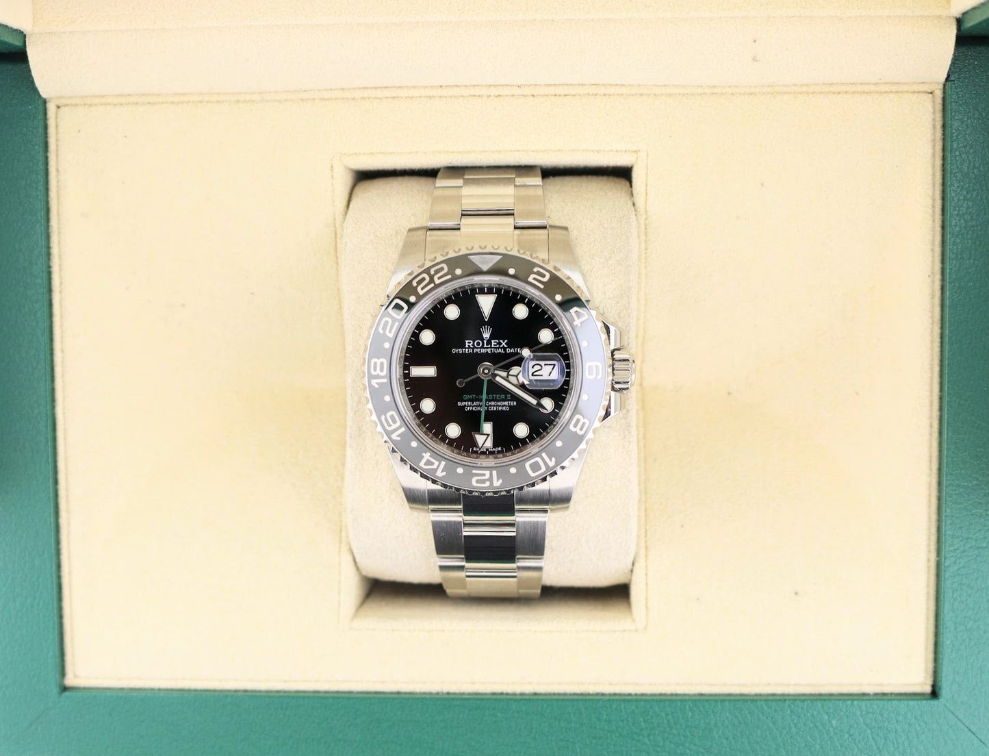 2017 Rolex GMT-Master II 116710 Black Dial SS Oyster No Papers 40mm