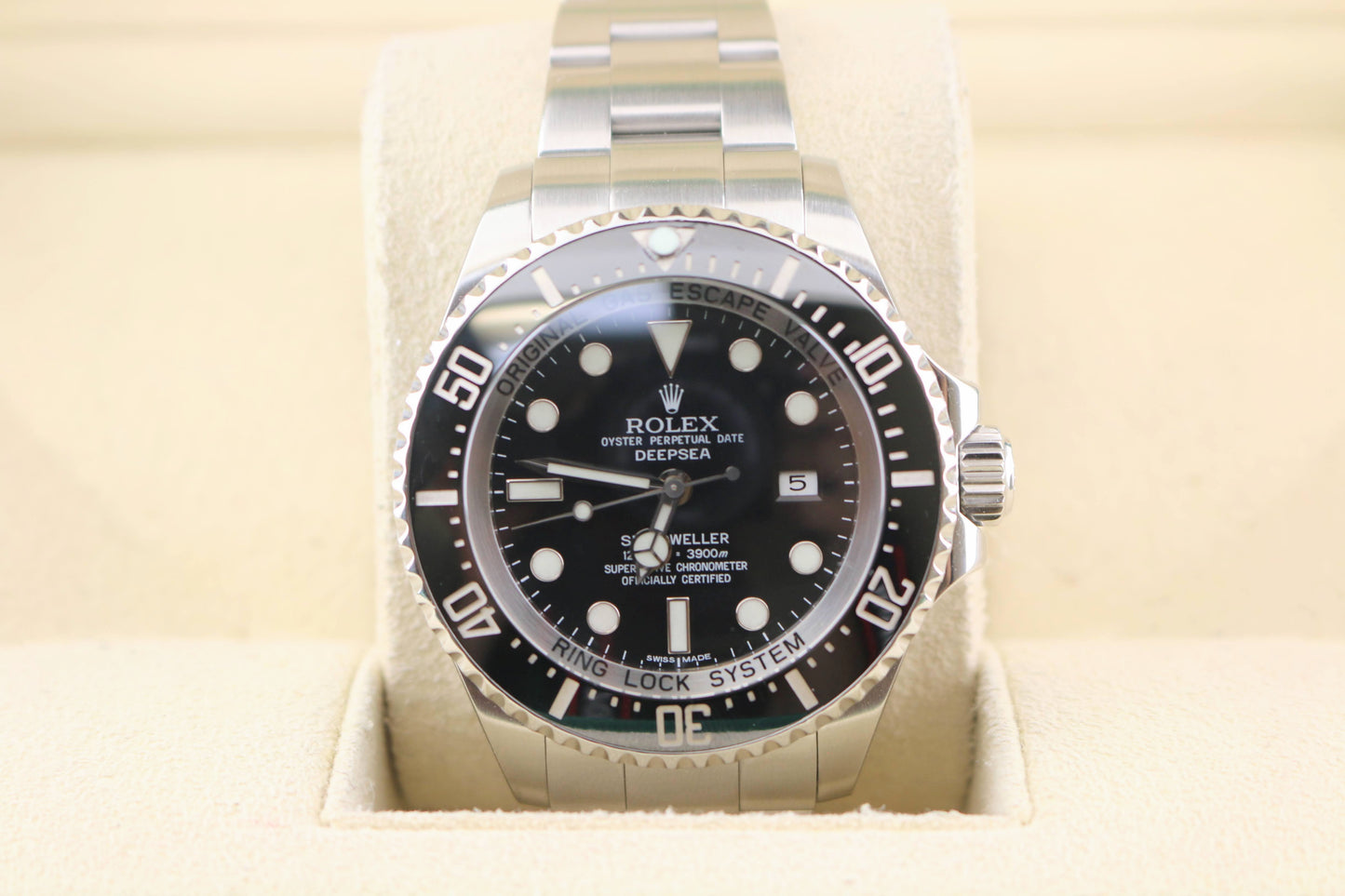 2010 Rolex Deepsea Sea-Dweller 116660 Black Dial SS Oyster With Papers 44mm