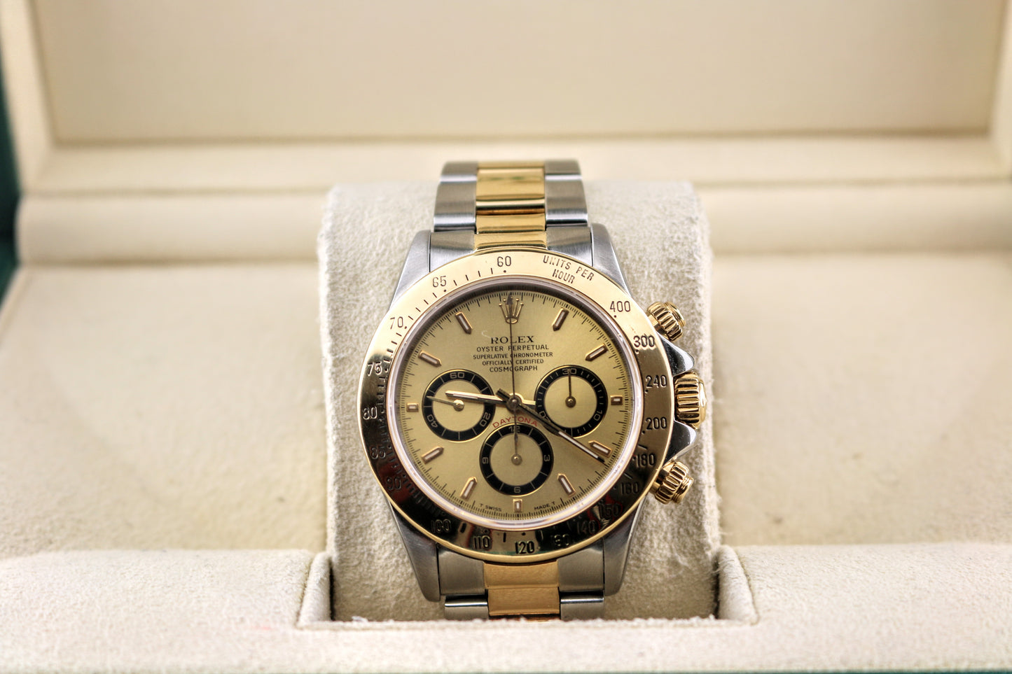 1995 Rolex Daytona 16523 Champagne Dial TT Oyster No Papers 40mm
