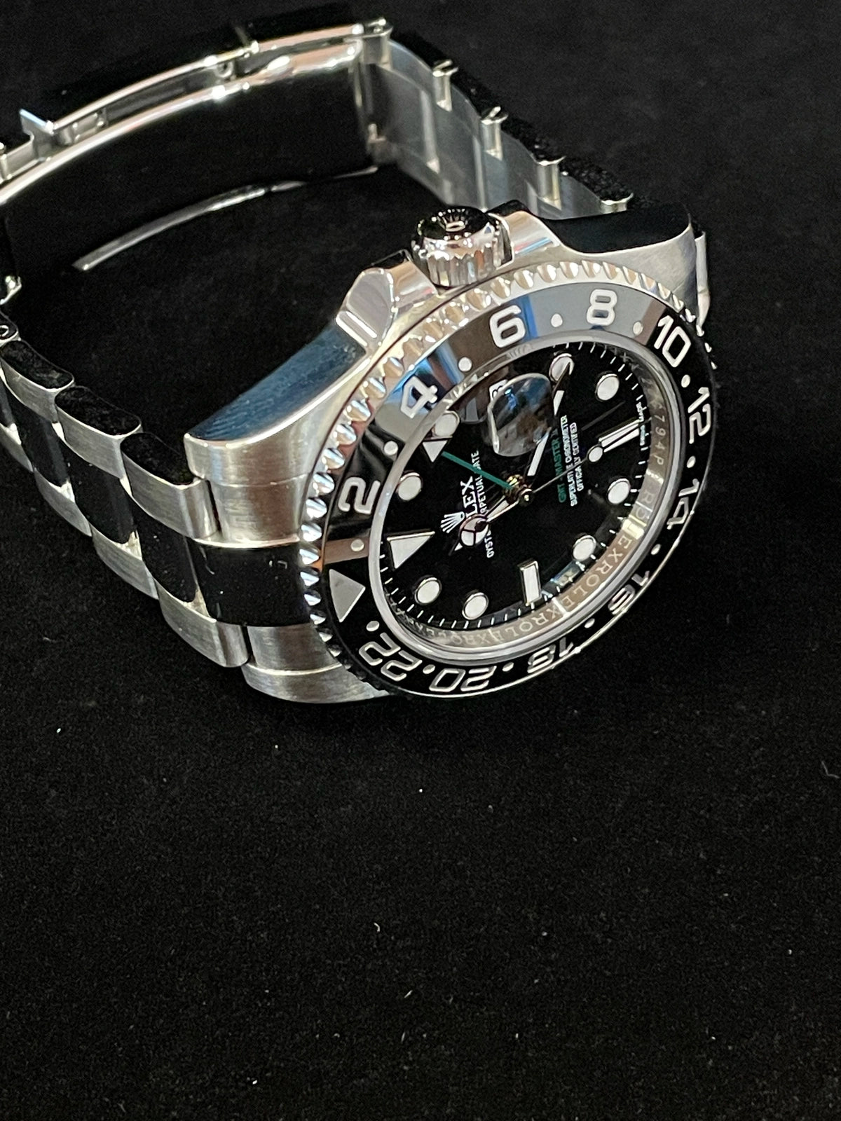 2016 Rolex GMT-Master II 116710 Black Dial SS Oyster With Papers 40mm