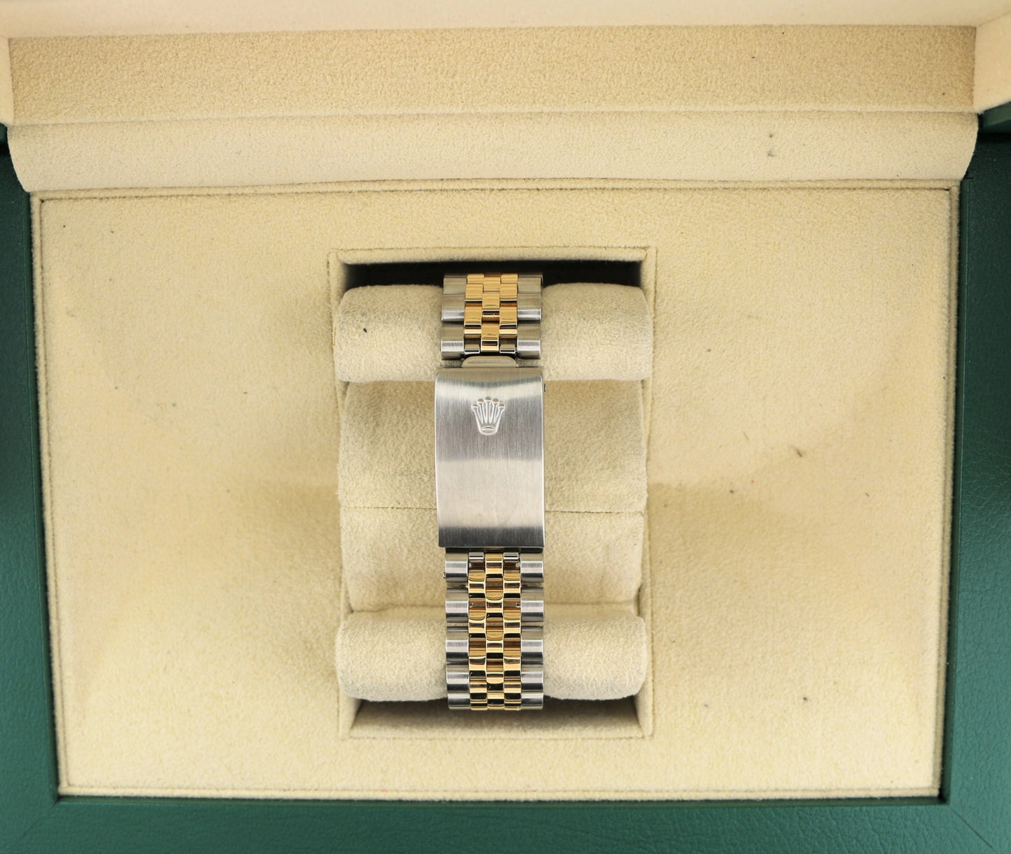 2000 Rolex Datejust 16233 Black Dial TT 18kt Jubilee No Papers 36mm