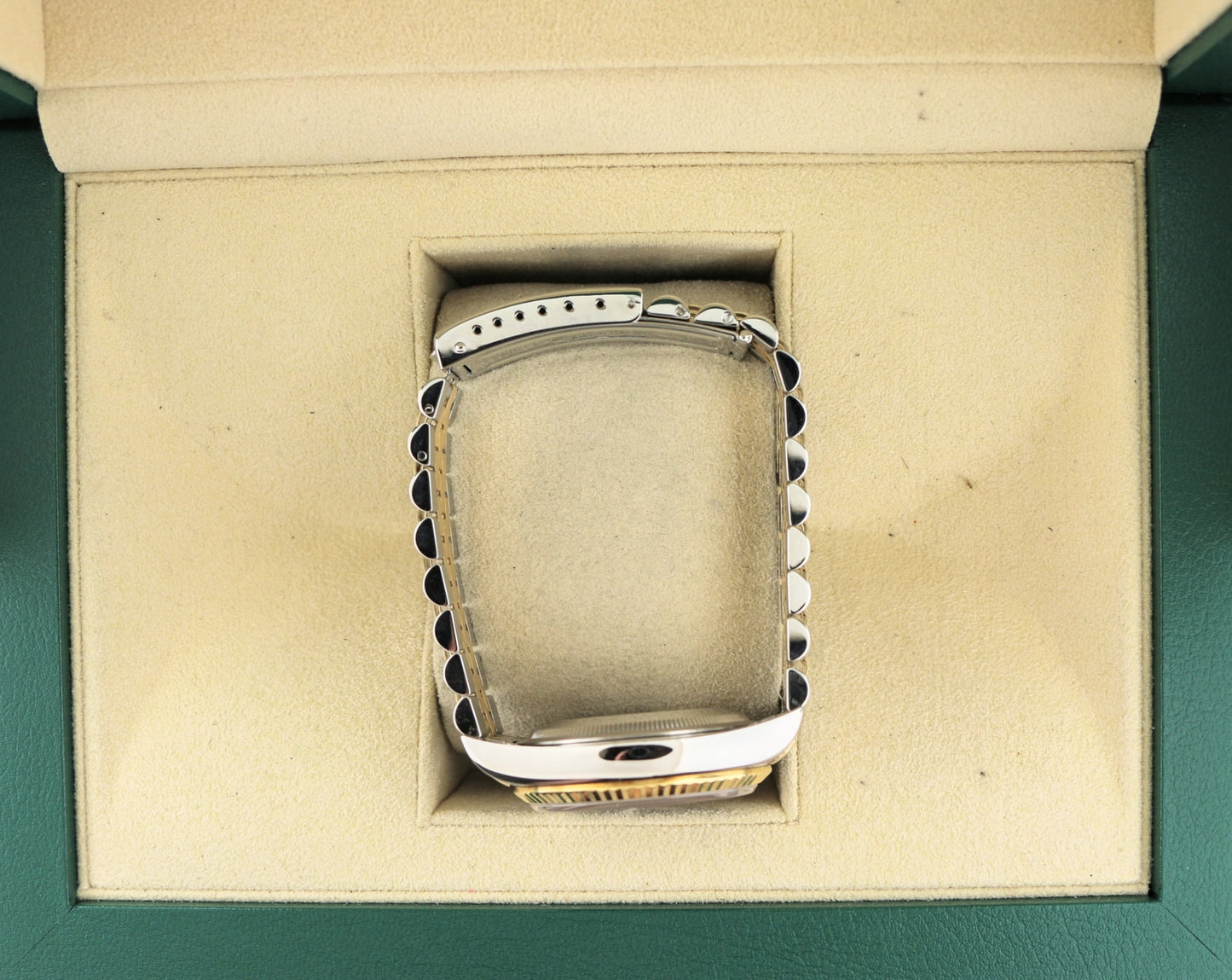 2000 Rolex Datejust 16233 Black Dial TT 18kt Jubilee No Papers 36mm