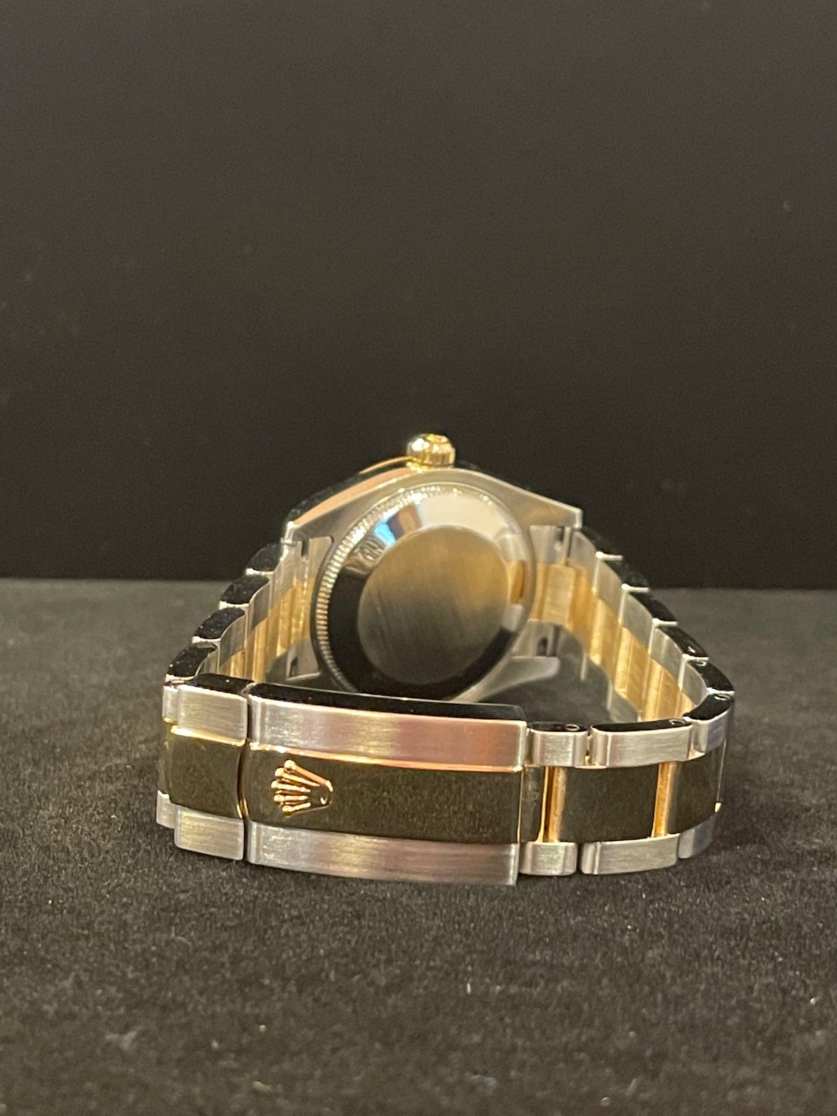 2007 Rolex Datejust Midsize 178243 Silver Diamond Dial TT Oyster No Papers 31mm