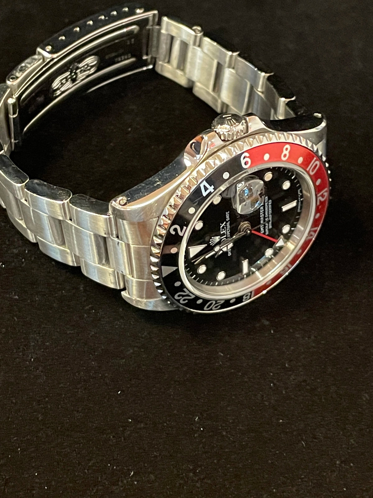 1991 Rolex Coke GMT-Master II 16710 Black Dial SS Oyster No Papers 40mm