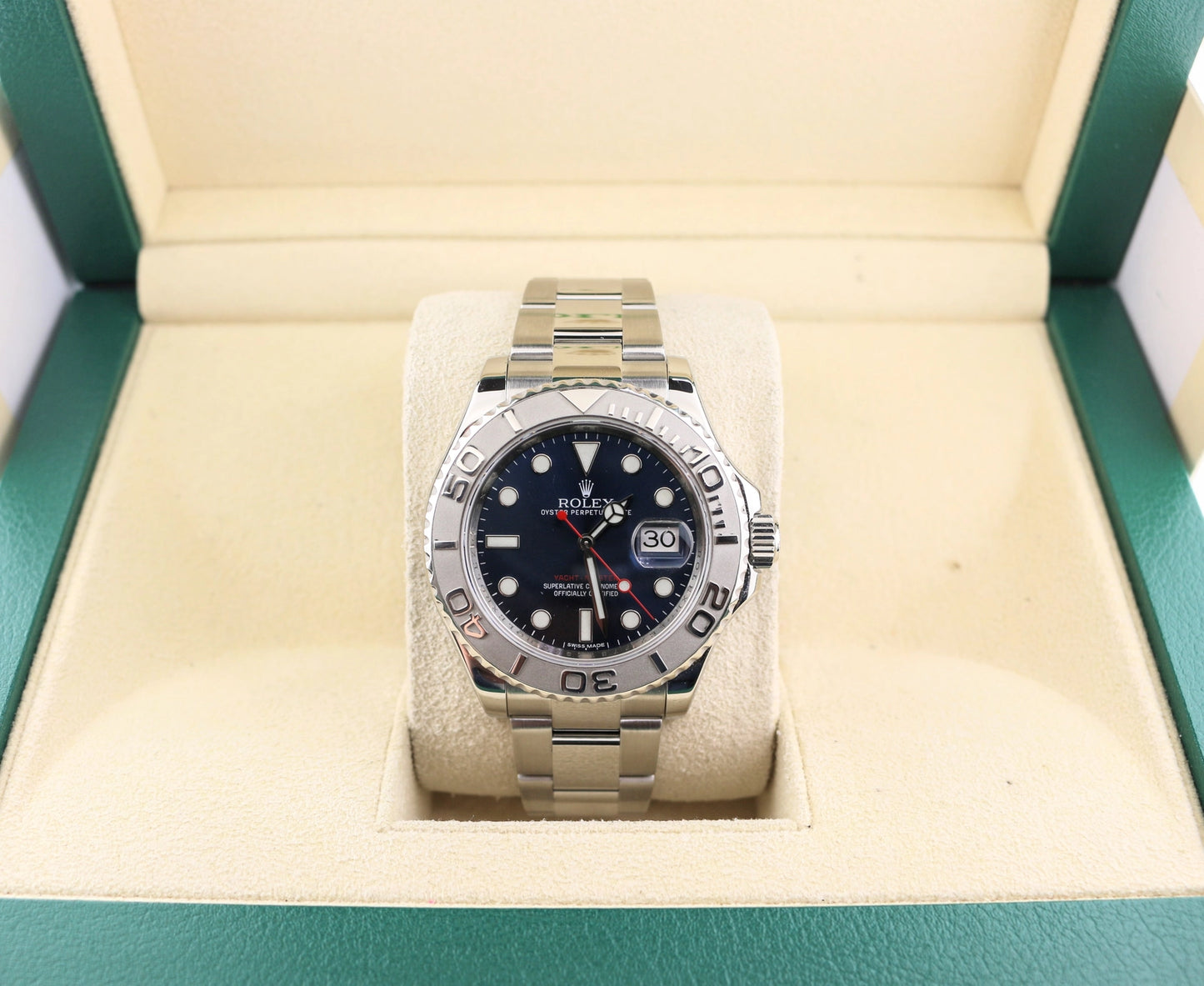 2015 Rolex Yacht-Master 116622 Blue Dial SS Oyster No Papers 40mm
