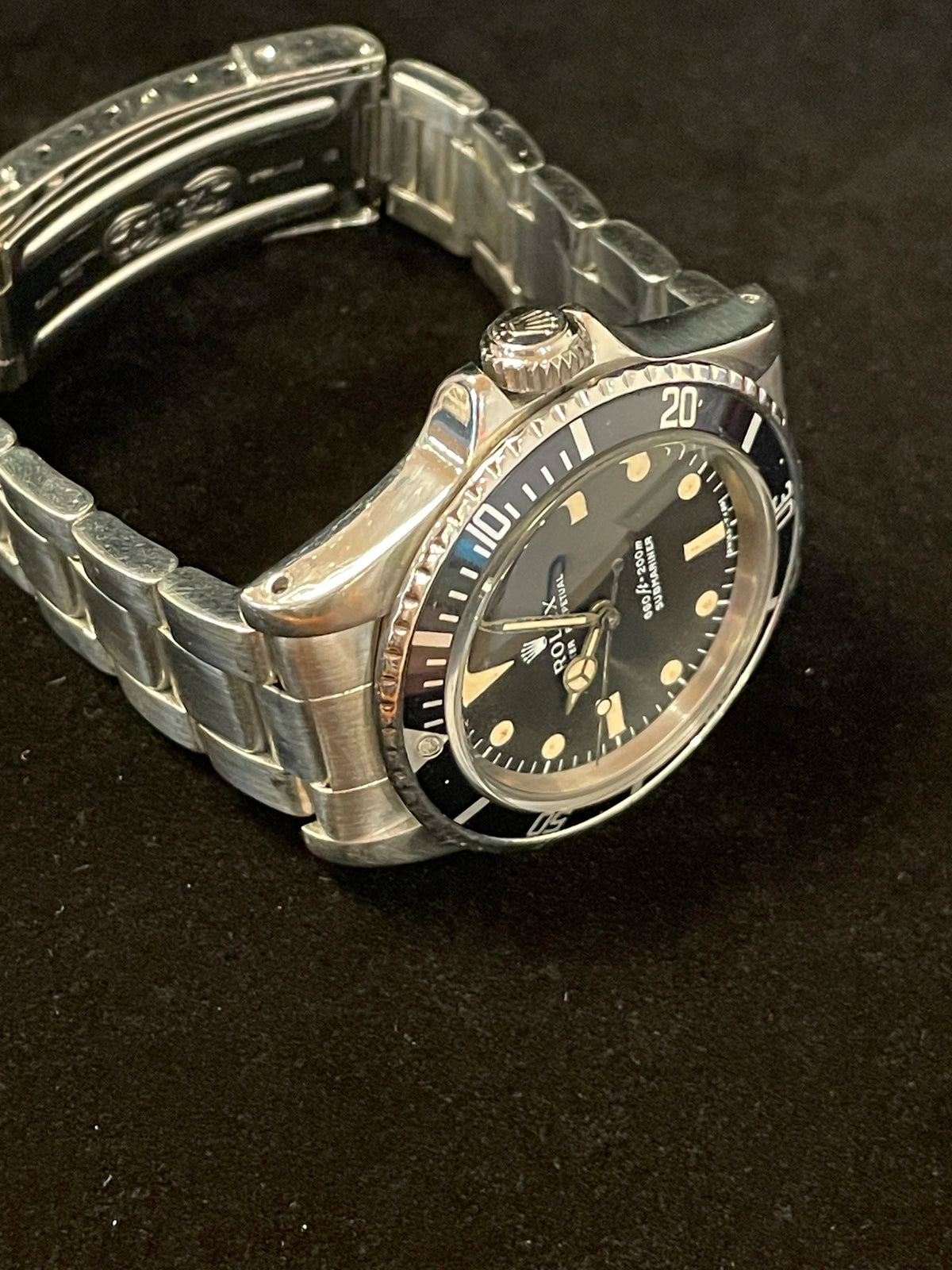 1978 Rolex Submariner 5513 Black Matte Dial SS Oyster No Papers 40mm