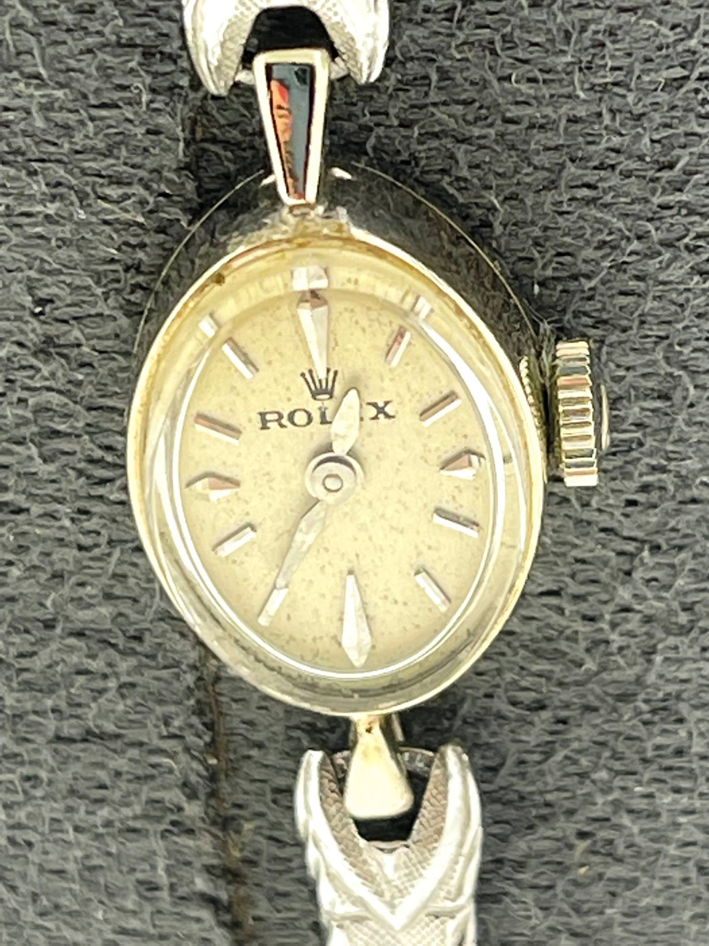 Rolex Vintage Ladies Cocktail Watch White Dial No Papers