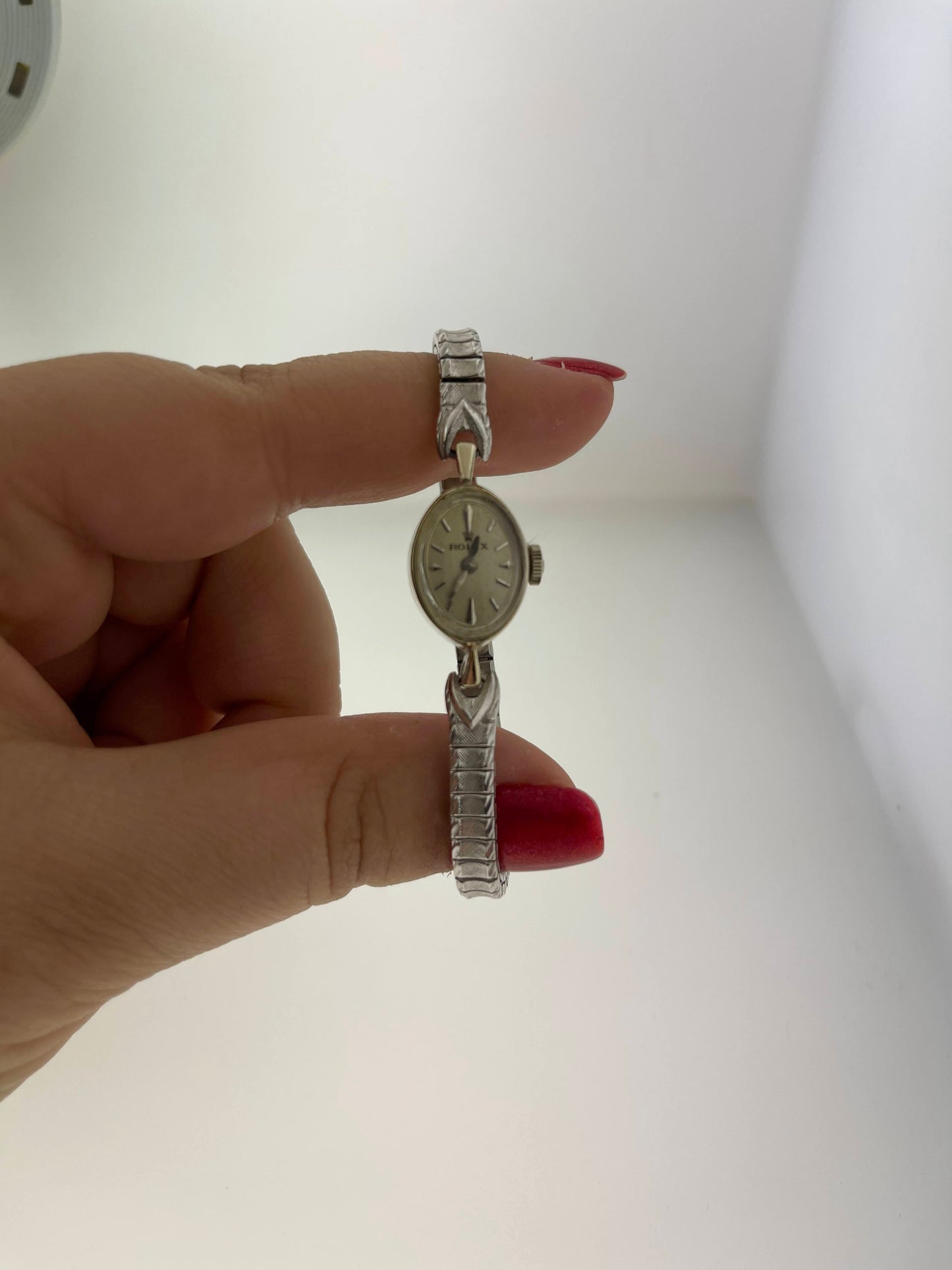 Rolex Vintage Ladies Cocktail Watch White Dial No Papers