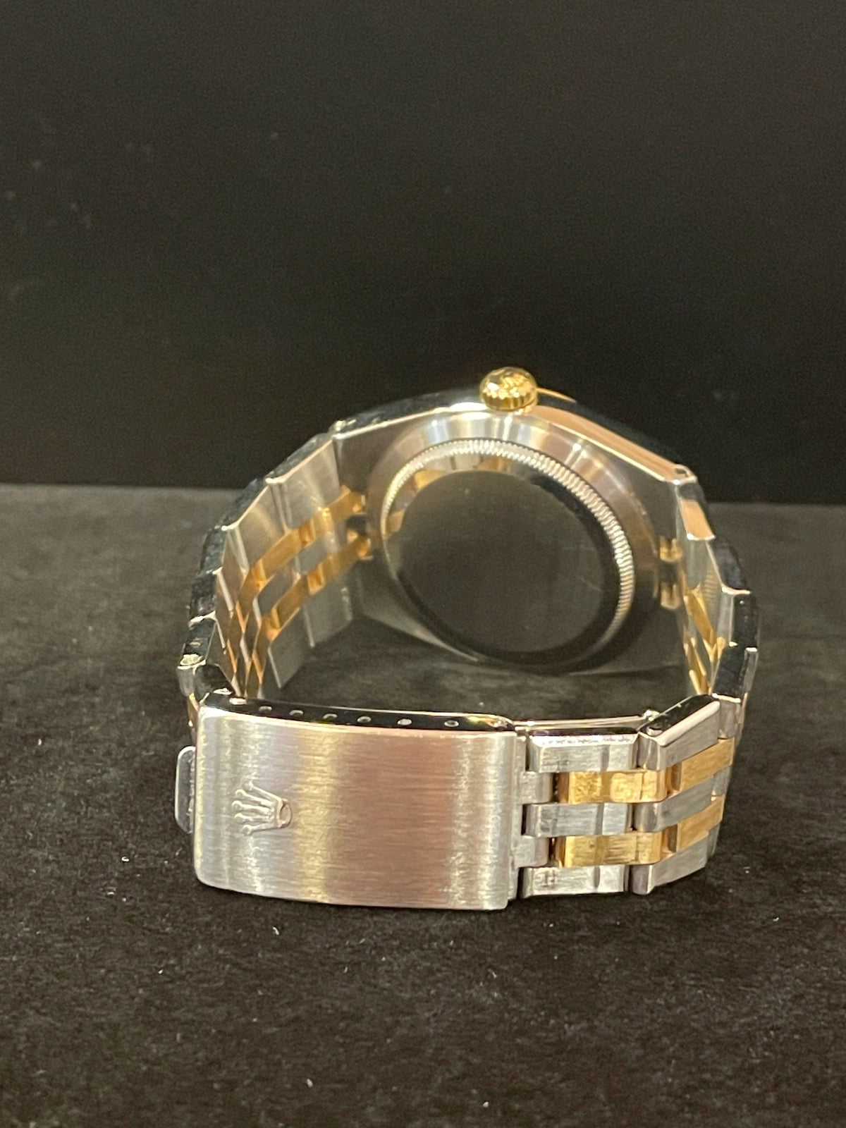 1991 Rolex Datejust Oysterquartz 17013 Champagne Dial TT 18kt No Papers 36mm