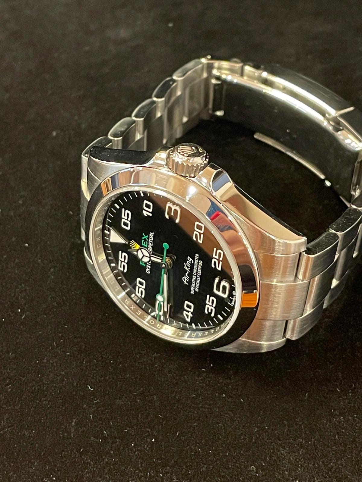 2025 Rolex Air-King 126900 Black Dial SS Oyster No Papers 40mm