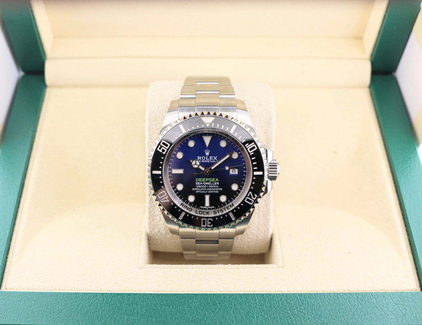 2016 Rolex Sea-Dweller James Cameron 116660 Black Blue Dial SS Oyster 44mm