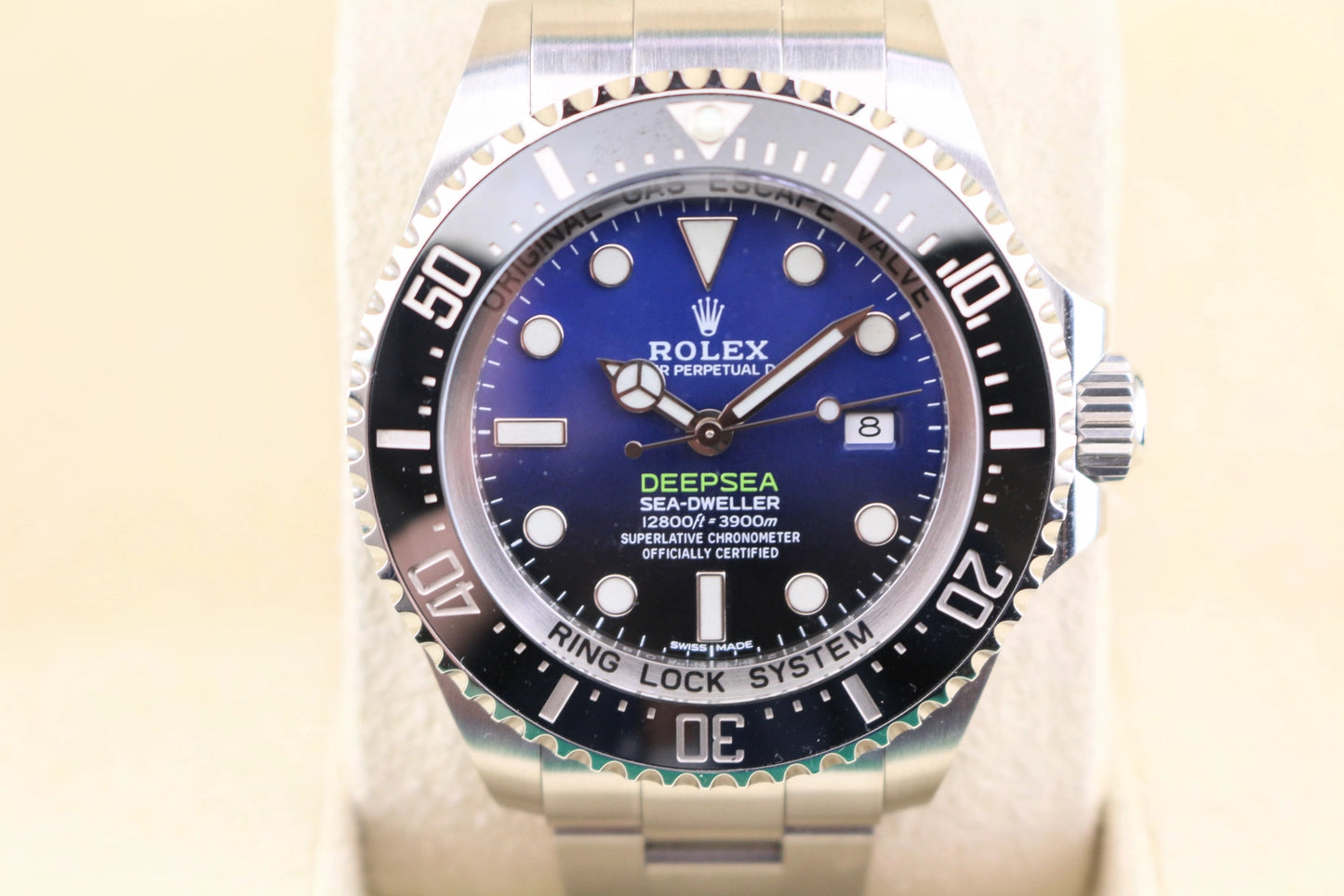 2016 Rolex Sea-Dweller James Cameron 116660 Black Blue Dial SS Oyster 44mm