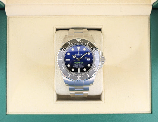2016 Rolex Sea-Dweller James Cameron 116660 Black Blue Dial SS Oyster 44mm
