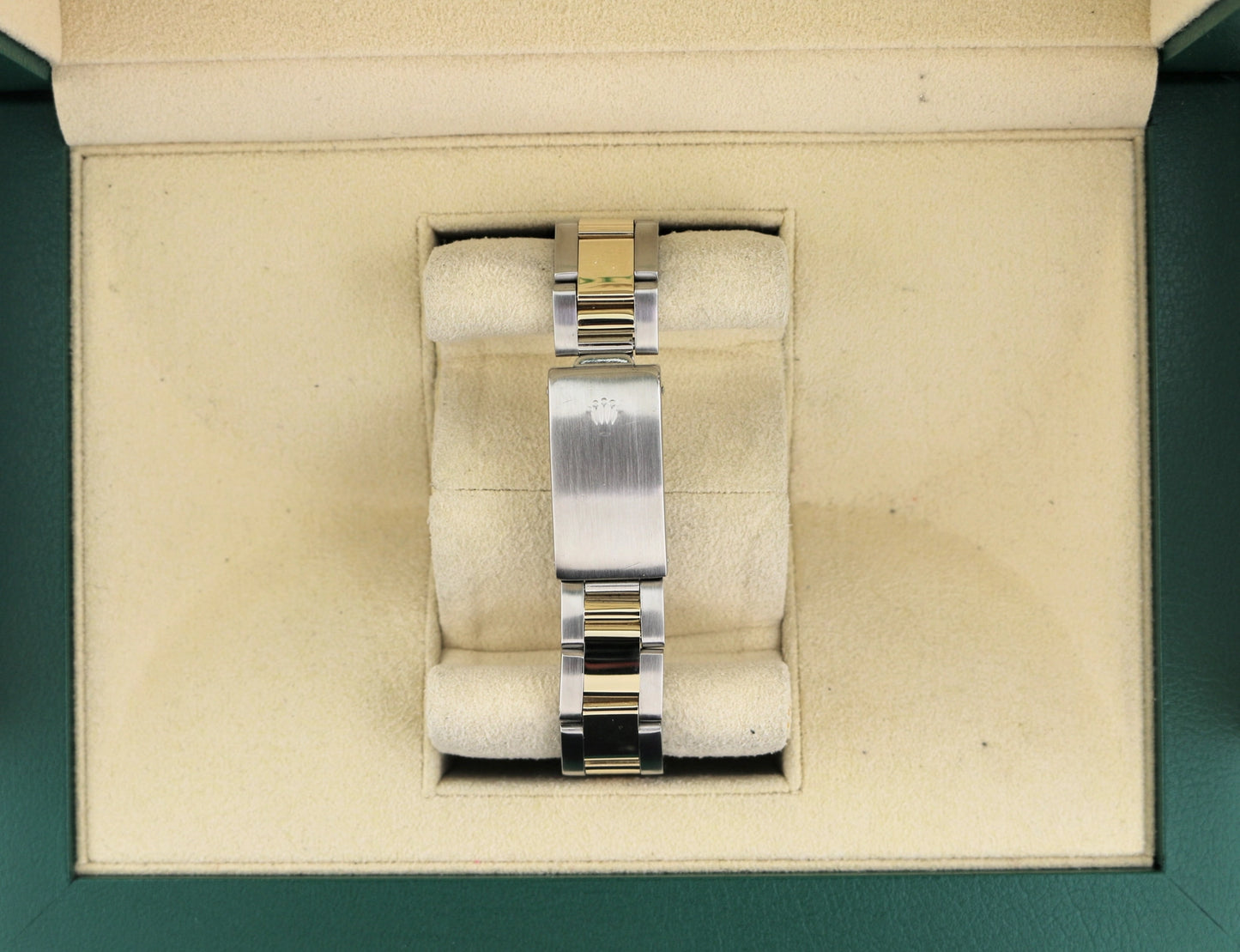 Rolex Date 1500 White Roman Dial TT Oyster No Papers 34mm