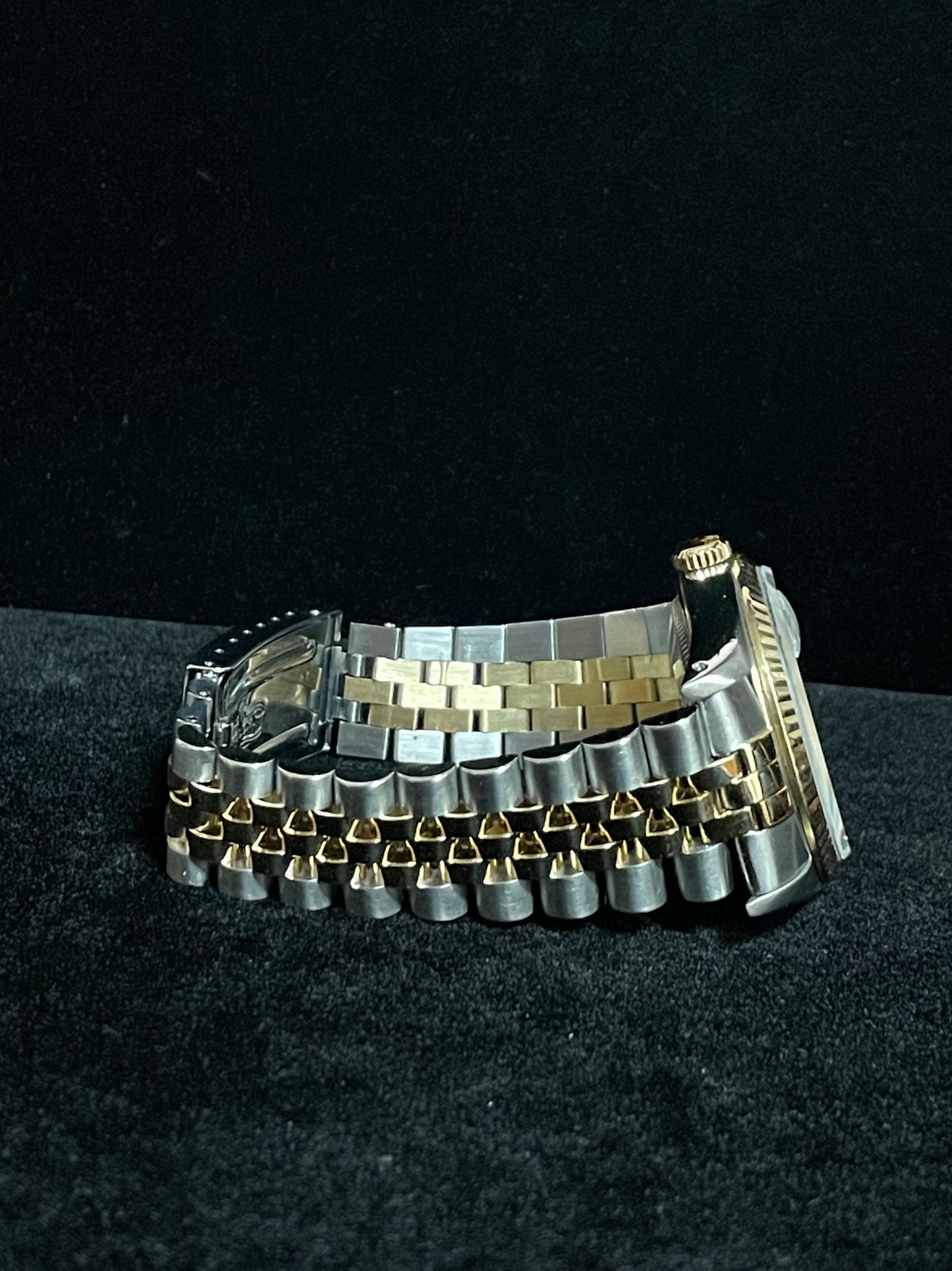 1991 Rolex Datejust 16233 Champagne Diamond Dial TT 18kt Jubilee No Papers 36mm