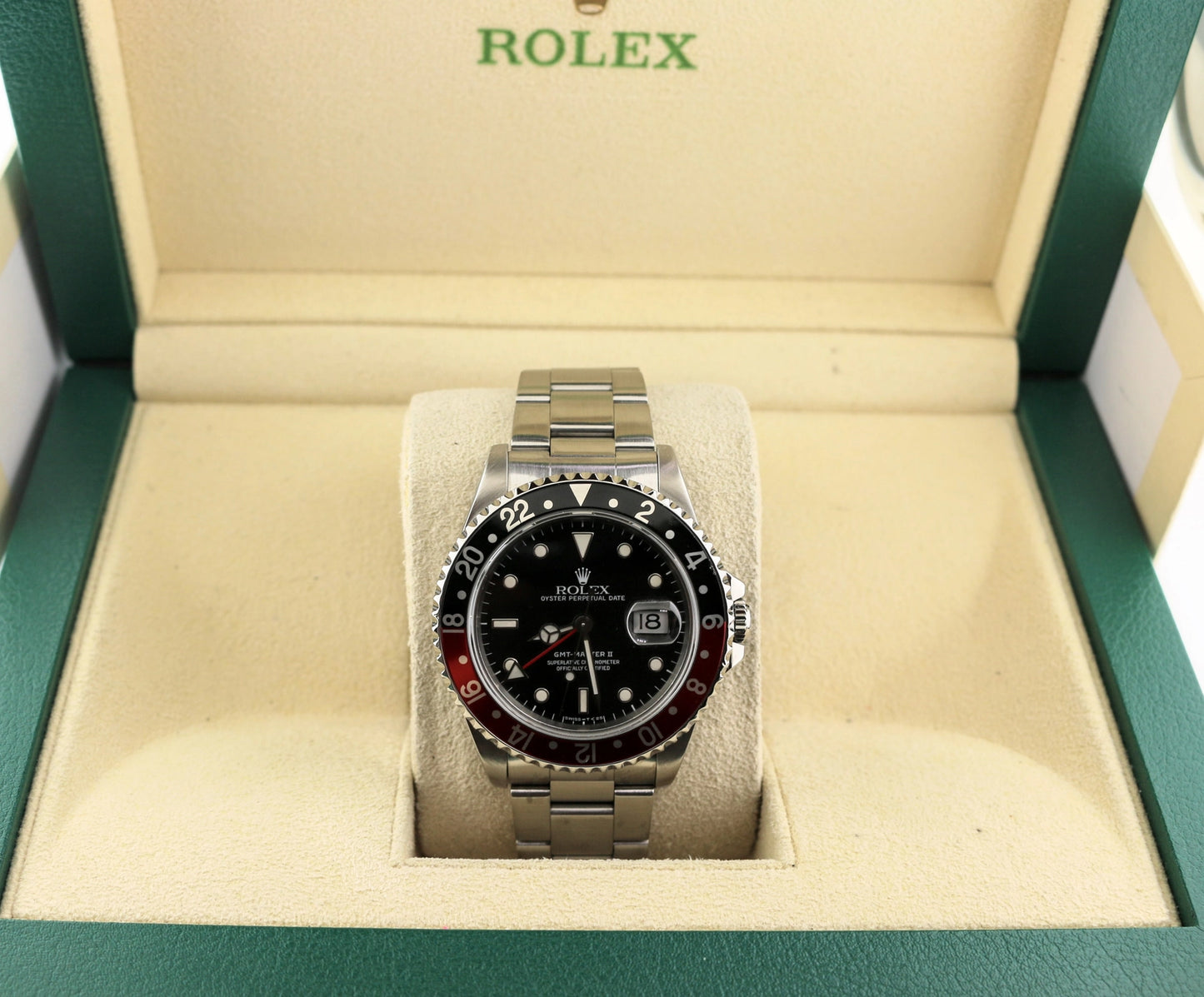 1993 Rolex Coke GMT-Master 16710 Black Dial SS Oyster No Papers 40mm