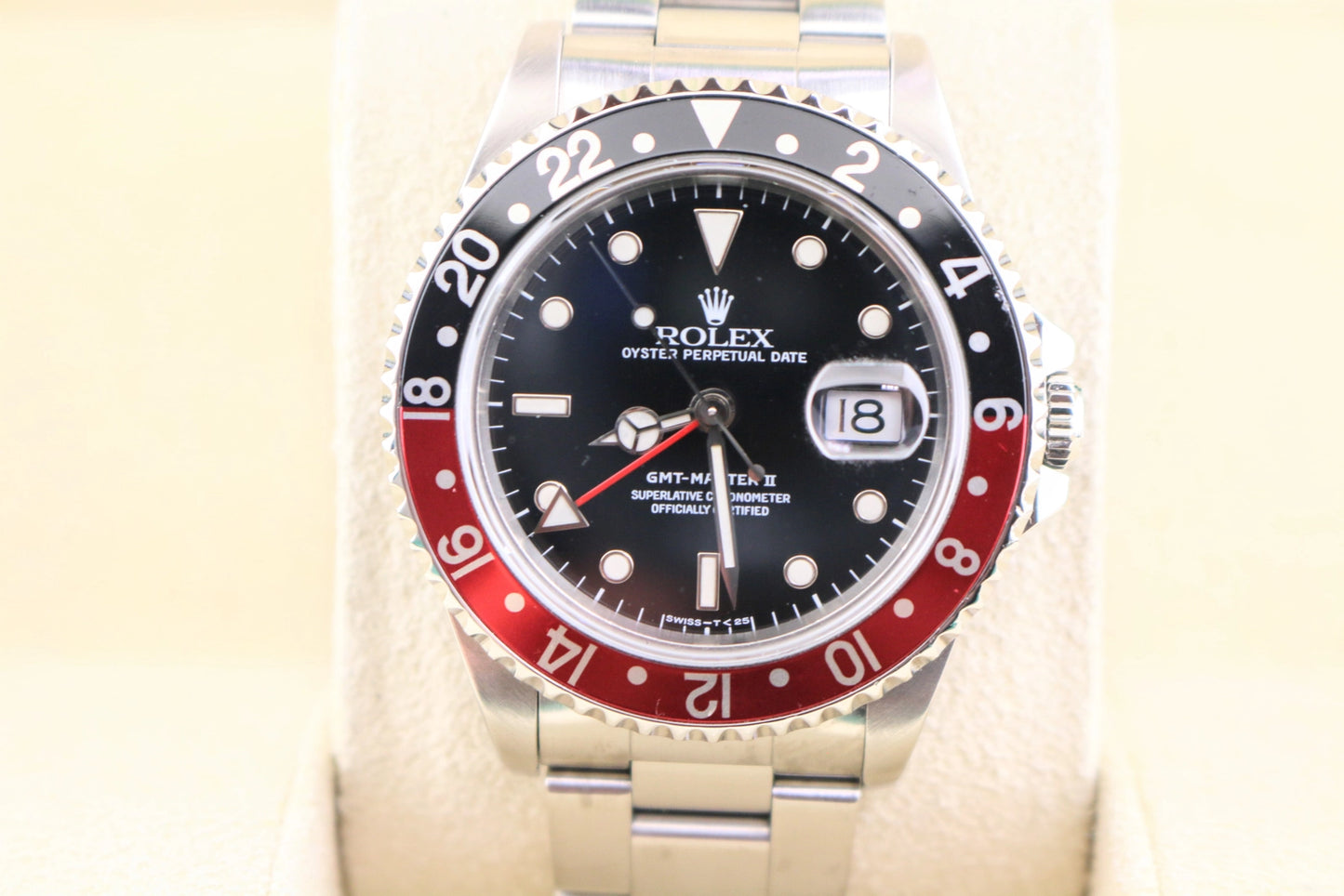 1993 Rolex Coke GMT-Master 16710 Black Dial SS Oyster No Papers 40mm