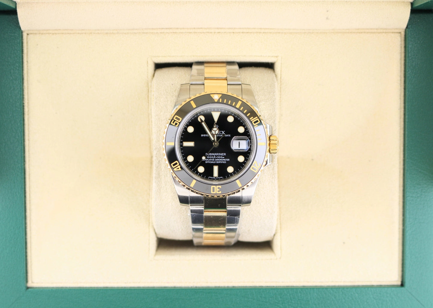 2009 Rolex Submariner 116613 Black Dial TT Oyster No Papers 40mm