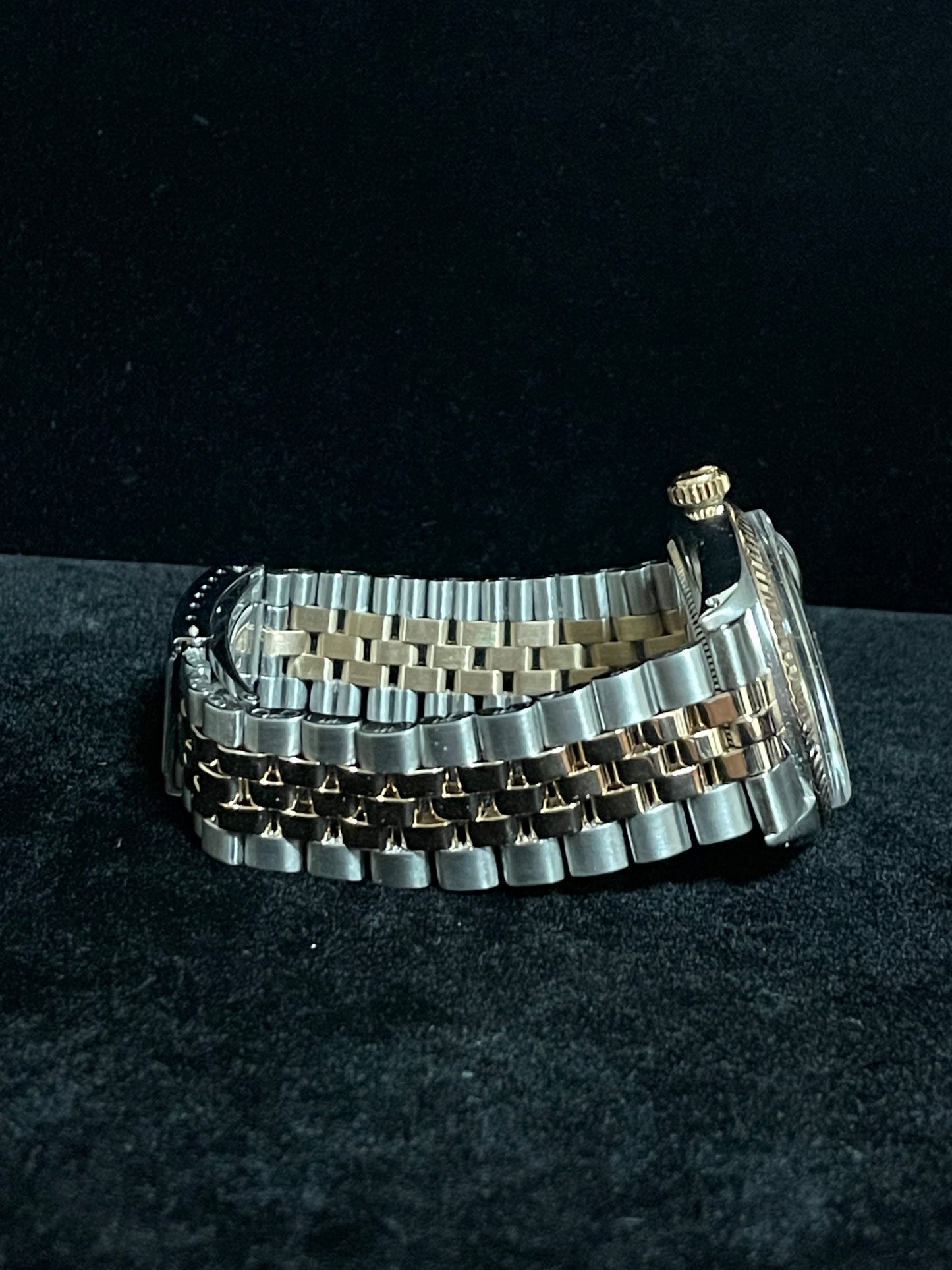 1971 Rolex Datejust 1601 Silver Dial Two-Tone Folded Jubilee Rose Gold 36mm