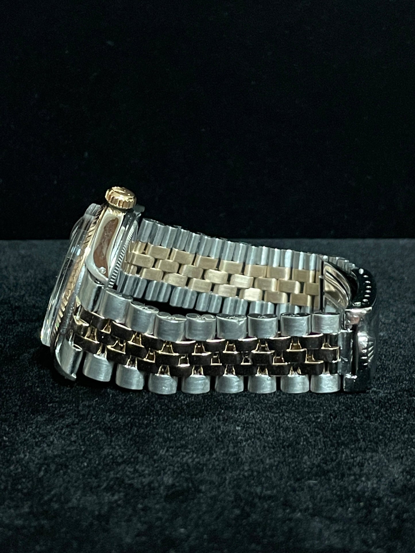 1971 Rolex Datejust 1601 Silver Dial Two-Tone Folded Jubilee Rose Gold 36mm