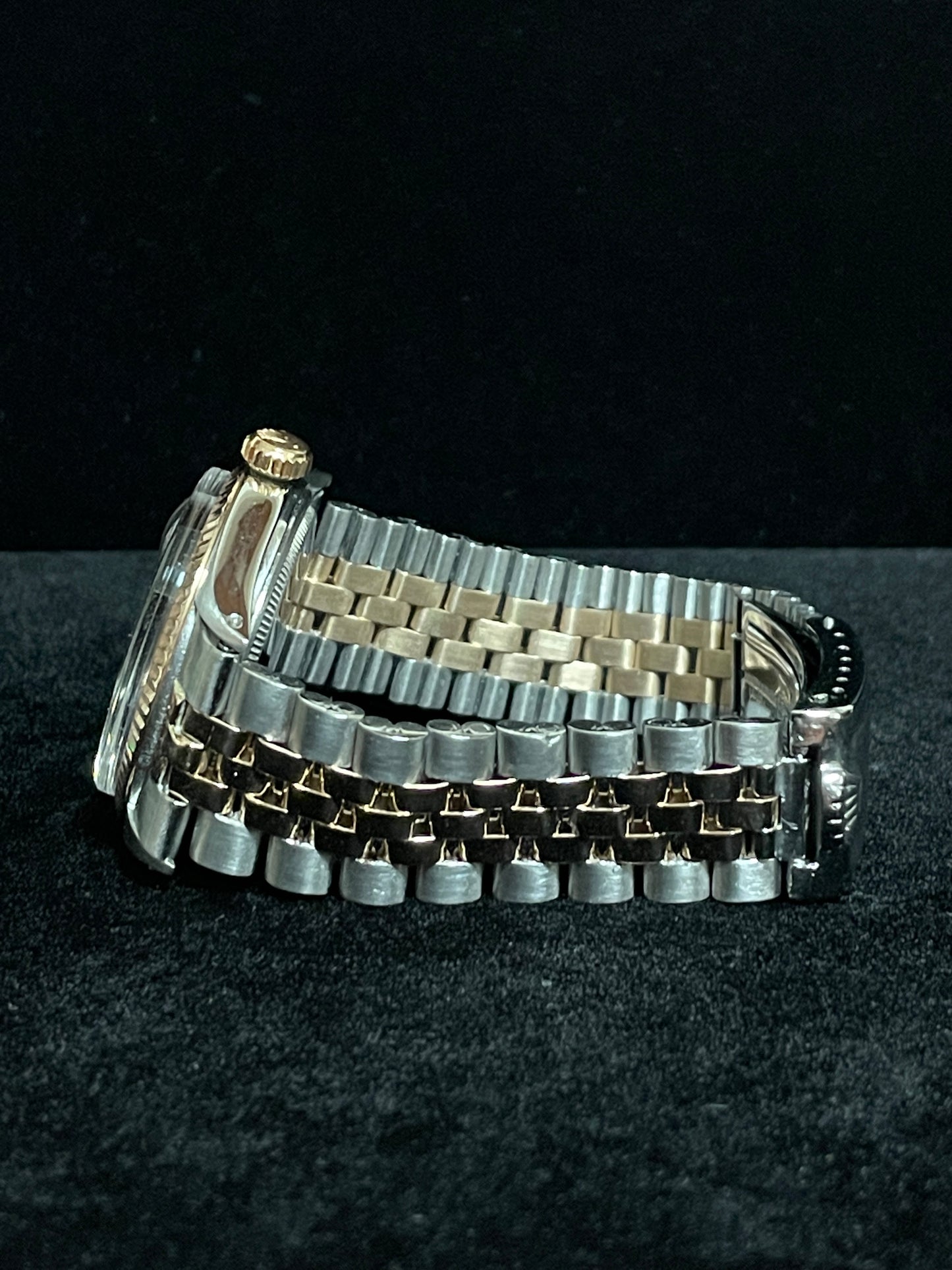 1971 Rolex Datejust 1601 Silver Dial Two-Tone Folded Jubilee Rose Gold 36mm