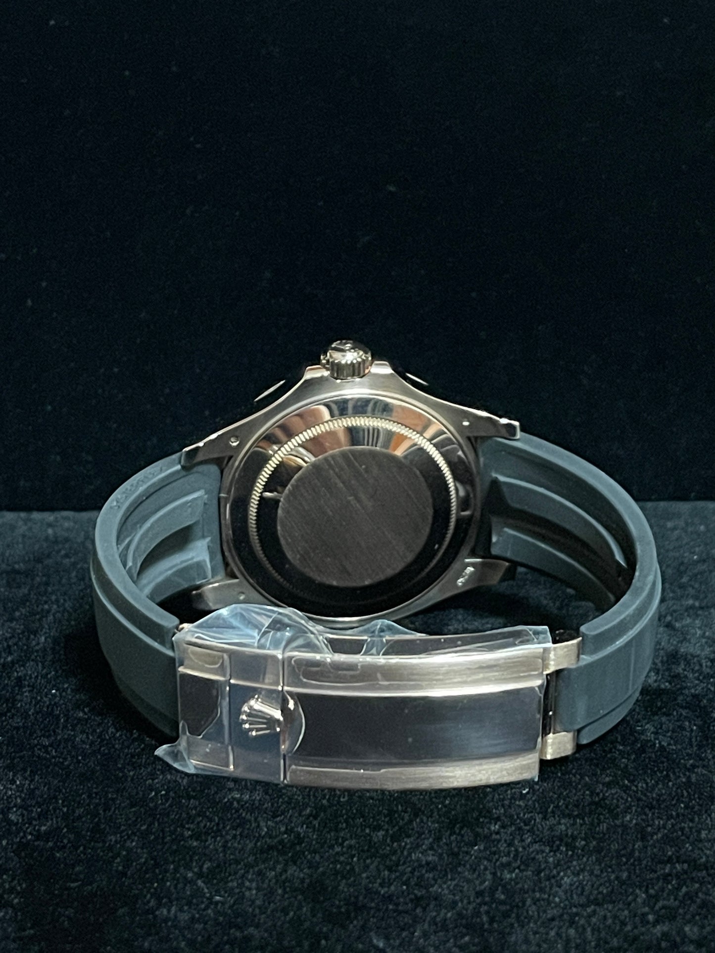 2025 Rolex Yacht-Master 126655 Black Dial Oysterflex Rose Gold No Papers 40mm