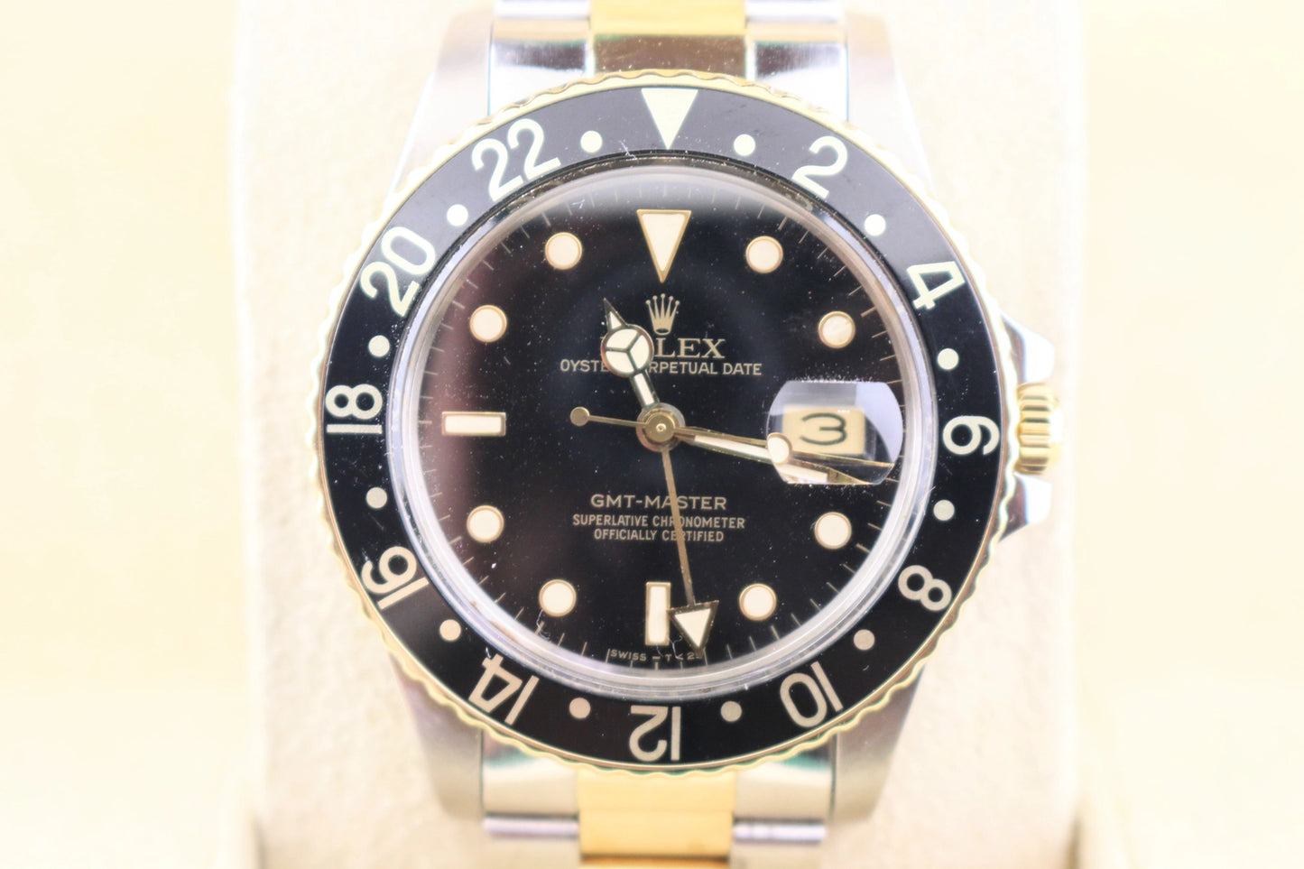 1985 Rolex GMT-Master 16753 Black Dial TT Oyster No Papers 40mm