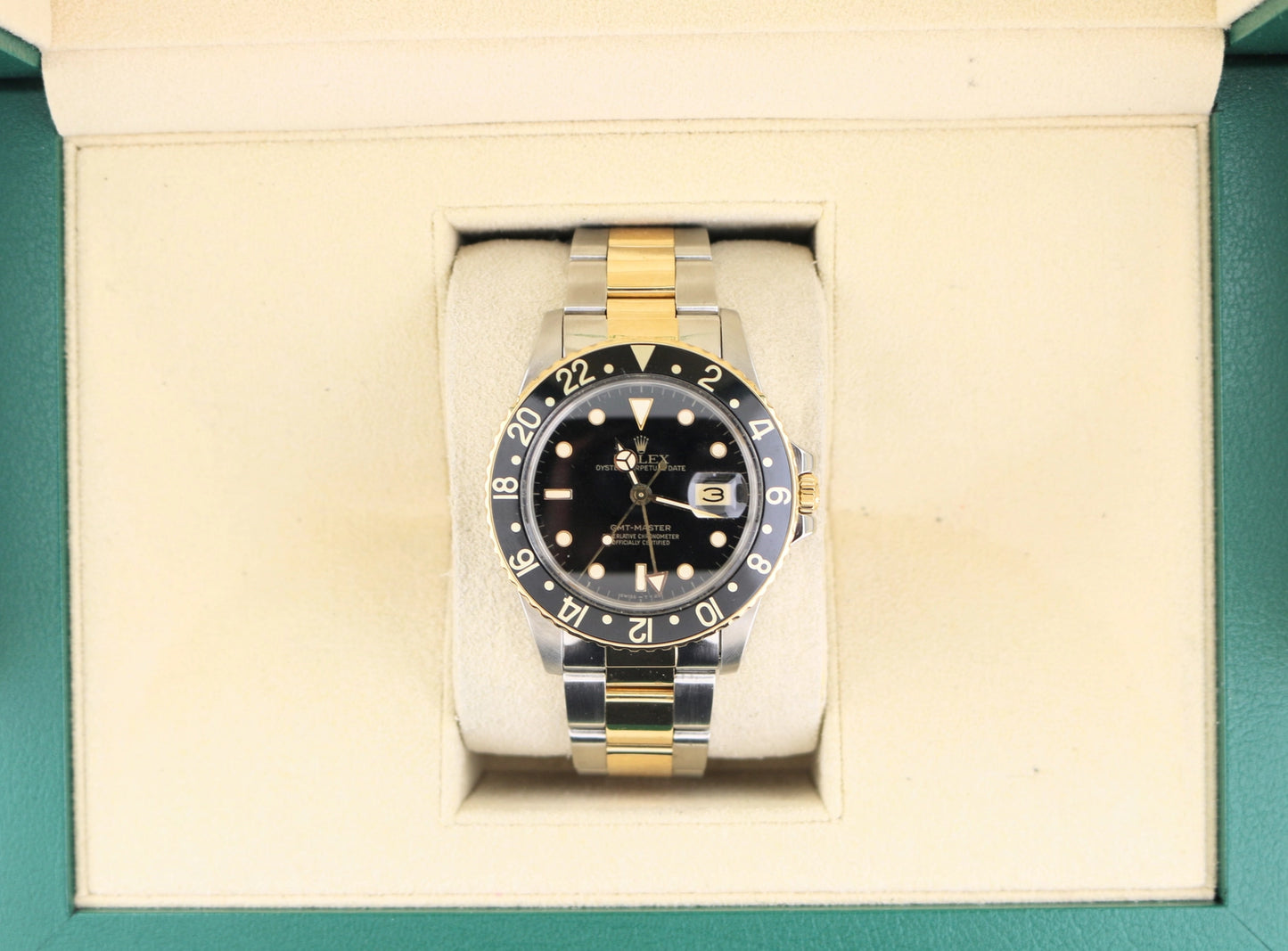 1985 Rolex GMT-Master 16753 Black Dial TT Oyster No Papers 40mm