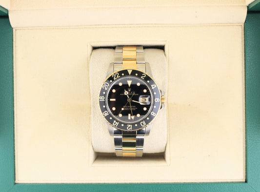 1985 Rolex GMT-Master 16753 Black Dial TT Oyster No Papers 40mm