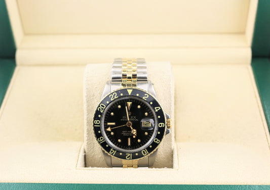 1979 Rolex GMT Master Nipple Dial 1675 TT Jubilee No Papers 40mm