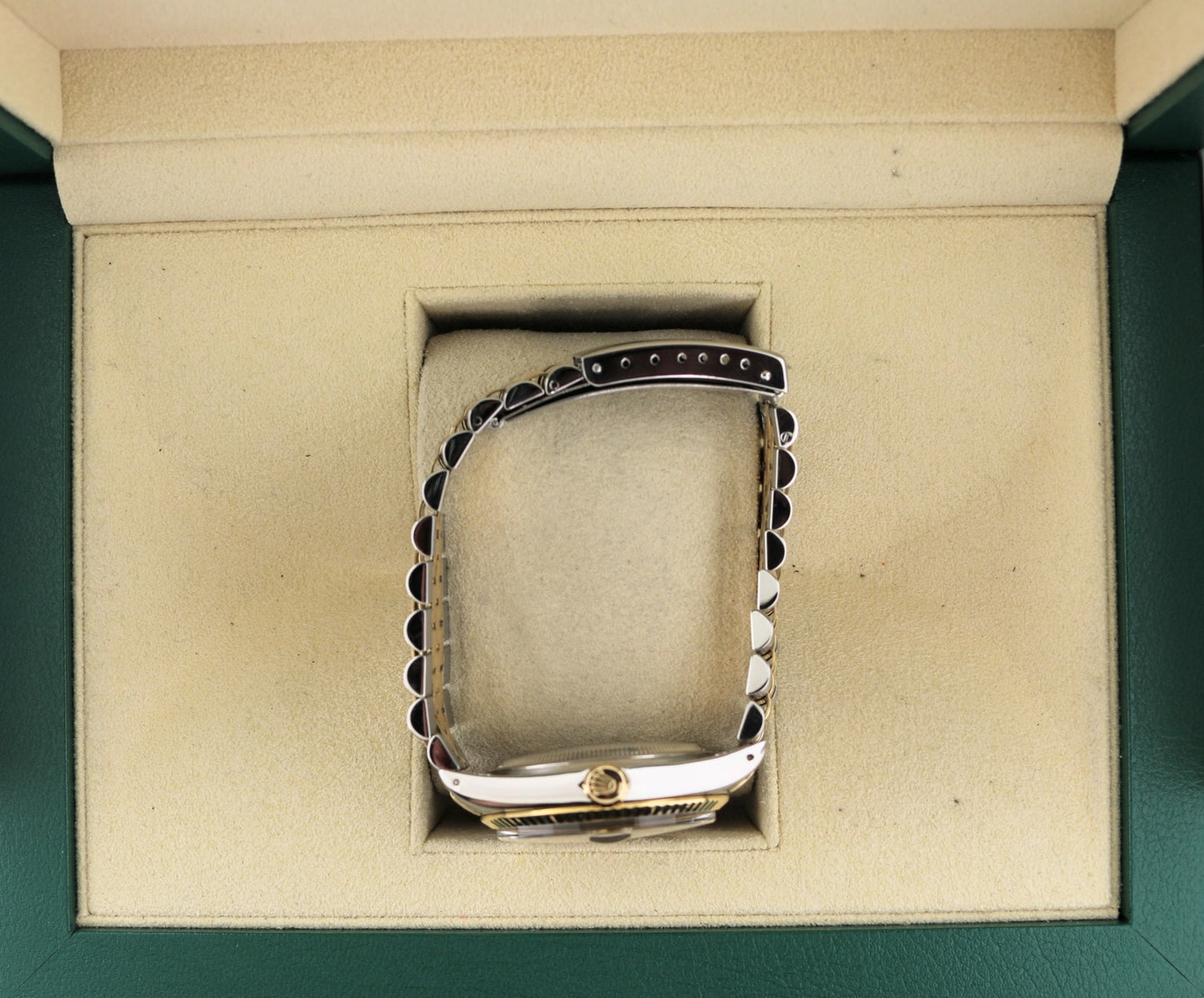 1987 Rolex Datejust 16013 Champagne Diamond Dial TT Jubilee No Papers 36mm
