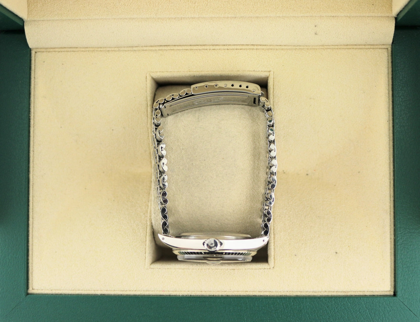 1973 Role Datejust 1601 Silver Sigma Dial SS Folded Jubilee No Papers 36mm