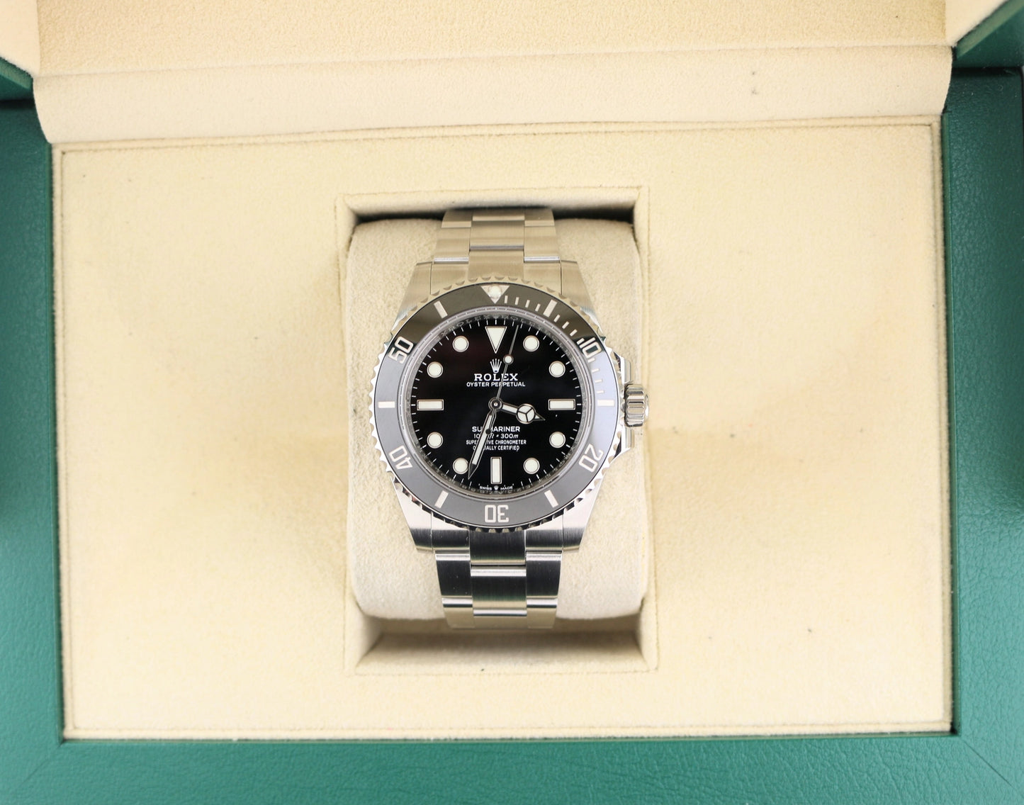 2025 Rolex Submariner No Date 124060 Black Dial SS Oyster No Papers 41mm