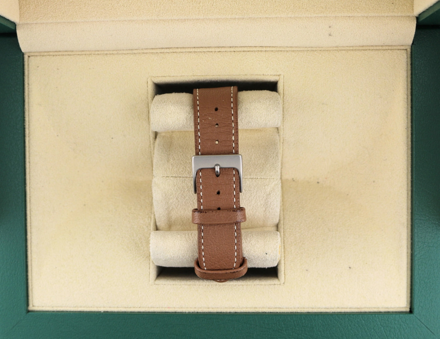 1971 Rolex GMT-Master 1675 Root Beer Nipple Dial Brown Leather Strap 40mm