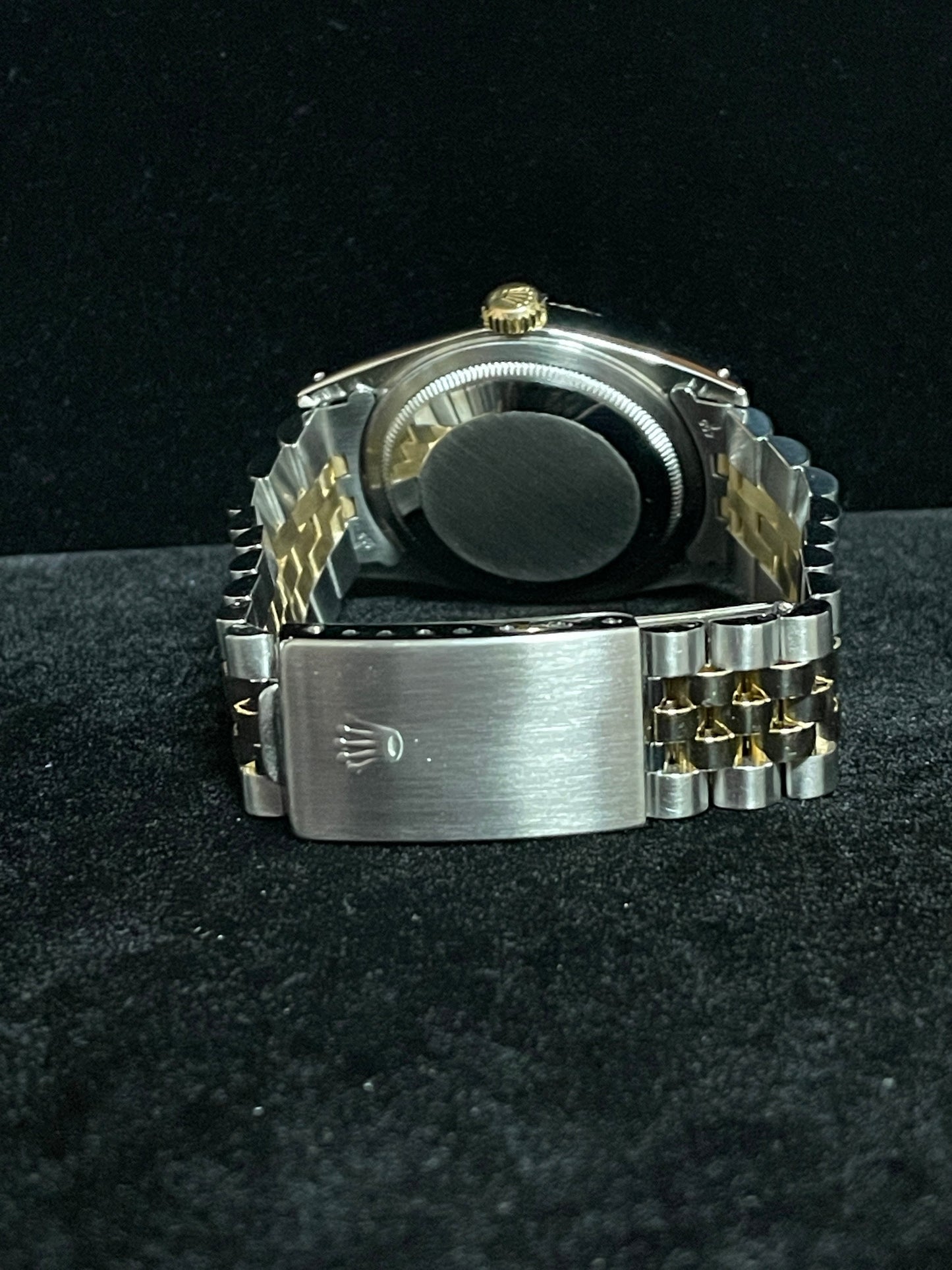1989 Rolex Datejust 16233 Champagne Diamond Dial TT 18kt Jubilee No Papers 36mm