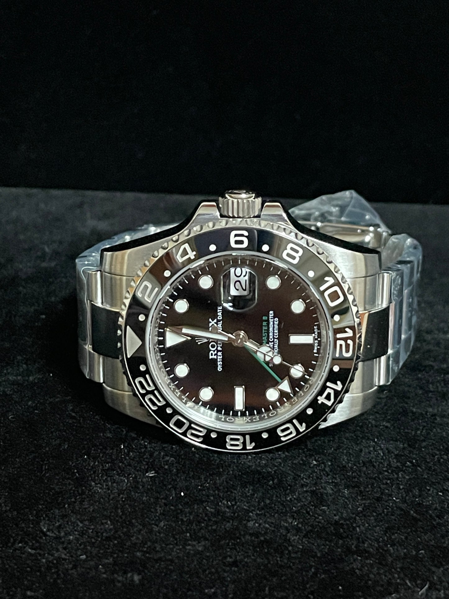 2017 Rolex GMT-Master II 116710 Black Dial SS Oyster With Papers 40mm