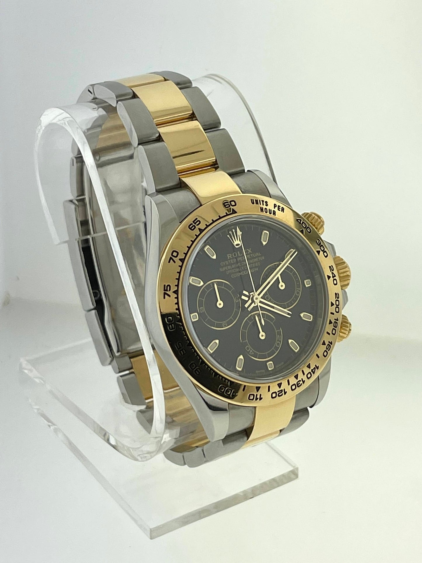 2020 Rolex Daytona Cosmograph 116503 Black Dial Two Tone No Papers 40mm
