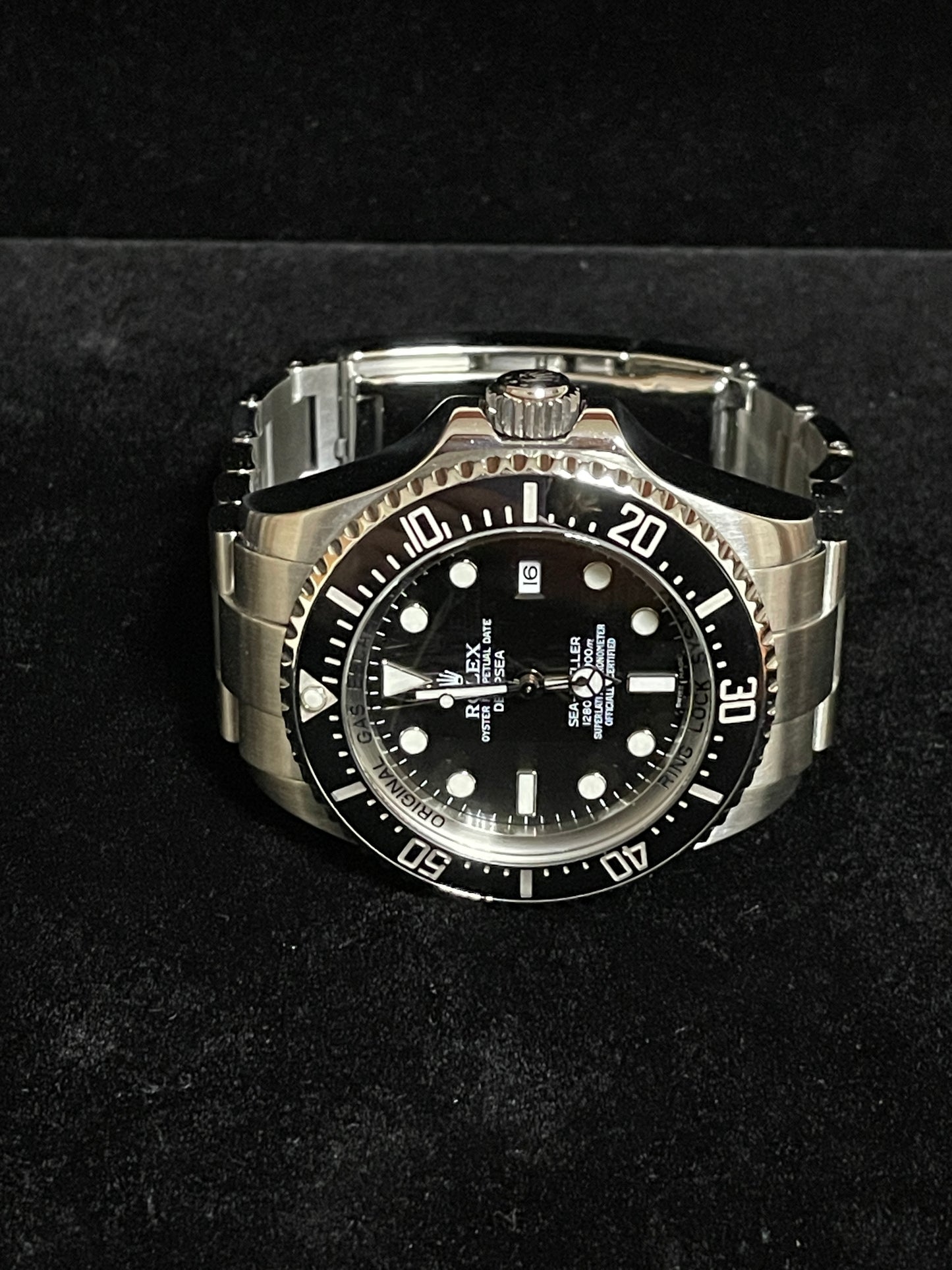OH 2009 Rolex Deepsea Sea-Dweller 116660 Black Dial SS Oyster No Papers 44mm