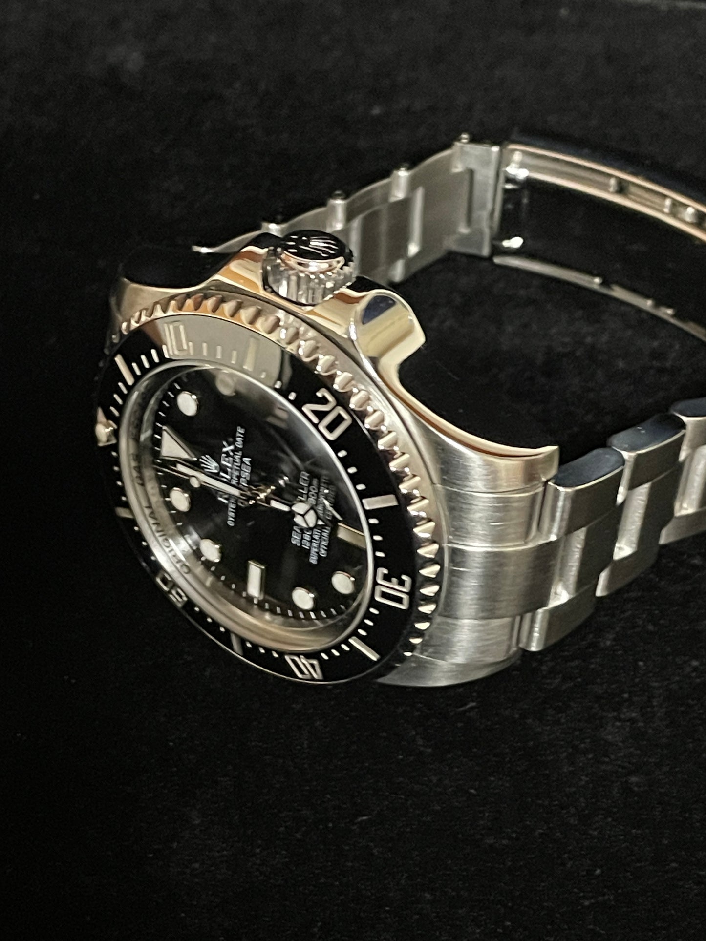 OH 2009 Rolex Deepsea Sea-Dweller 116660 Black Dial SS Oyster No Papers 44mm